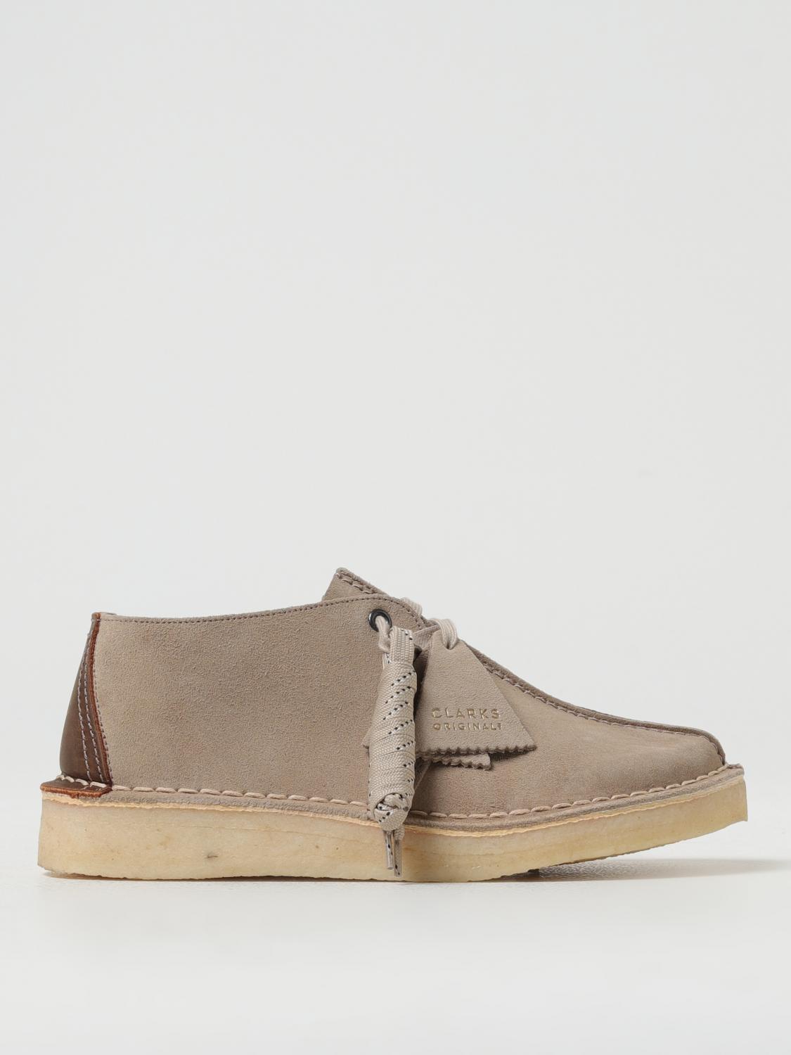 Shop Clarks Originals Chukka Boots  Men Color Beige