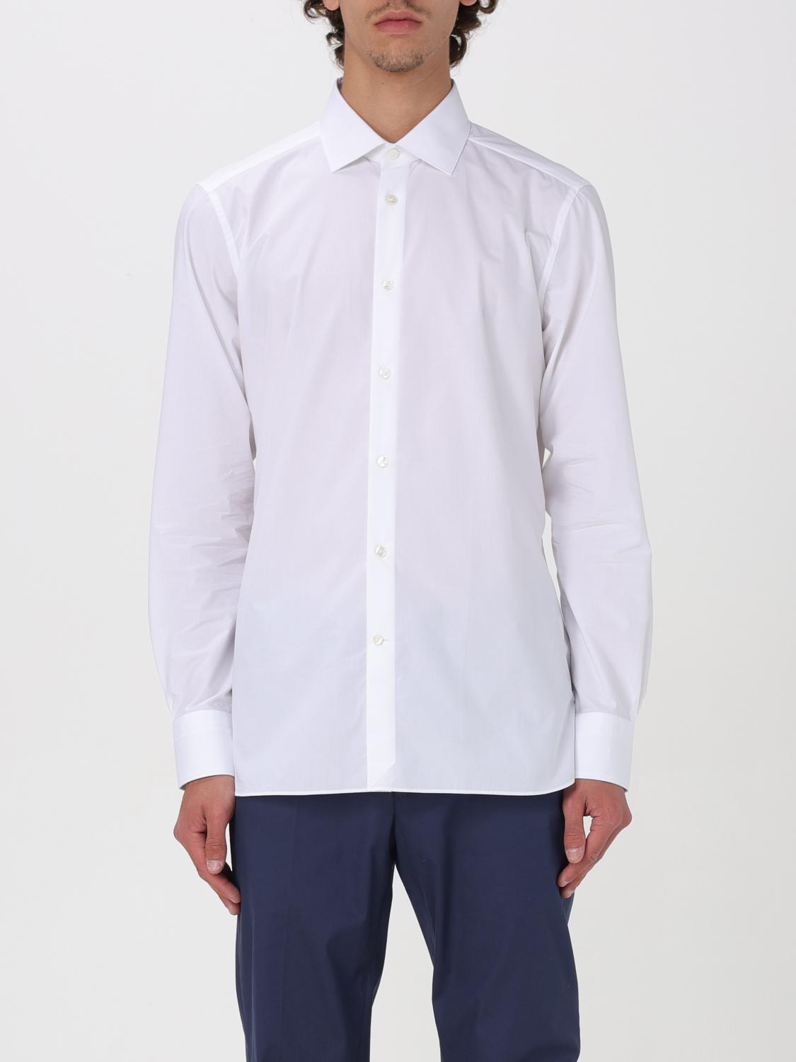 ZEGNA: Camicia uomo - Bianco | Camicia Zegna CT10639MS0 online su ...