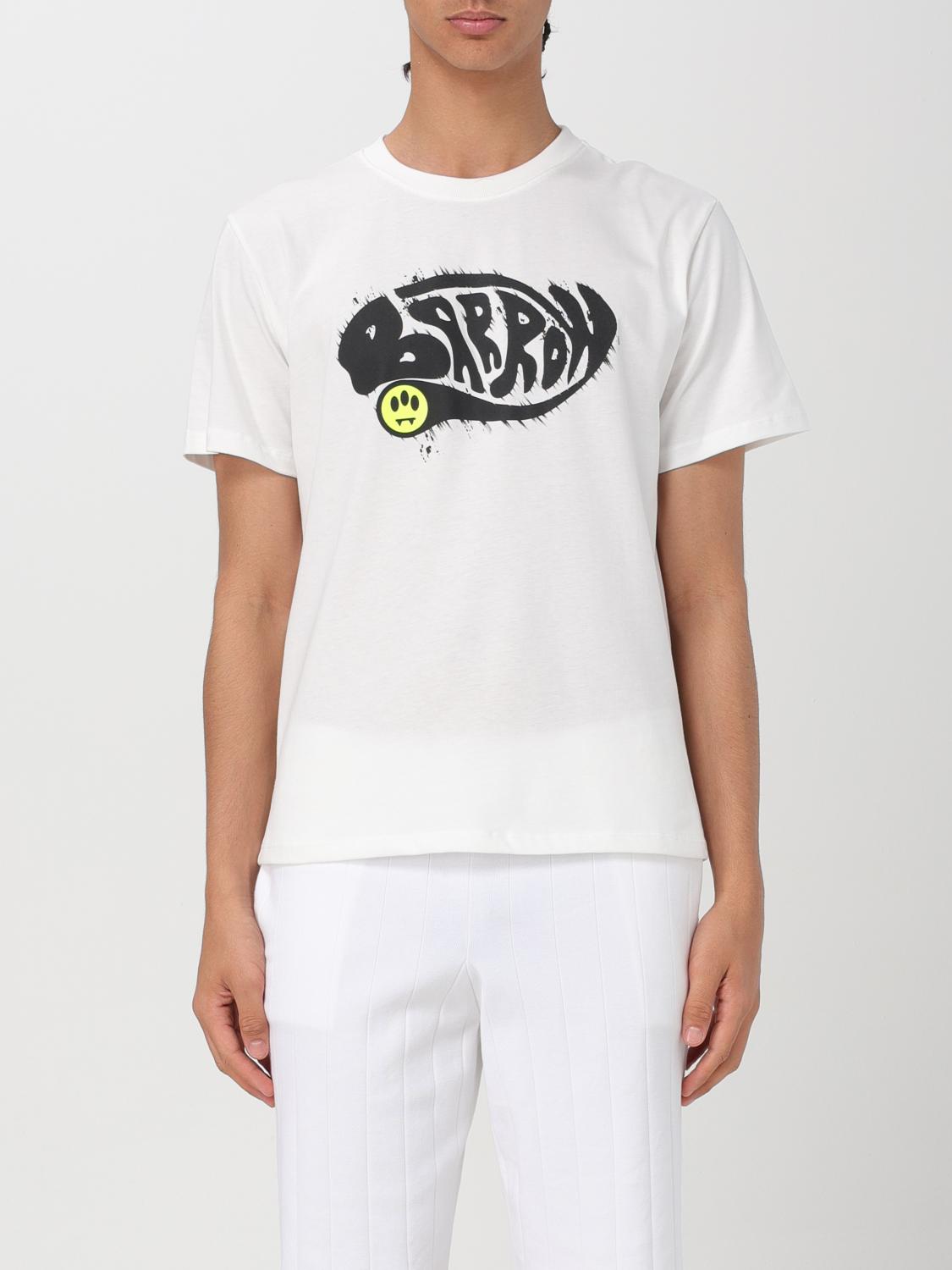 BARROW: T-shirt in cotone con logo - Bianco | T-Shirt Barrow ...