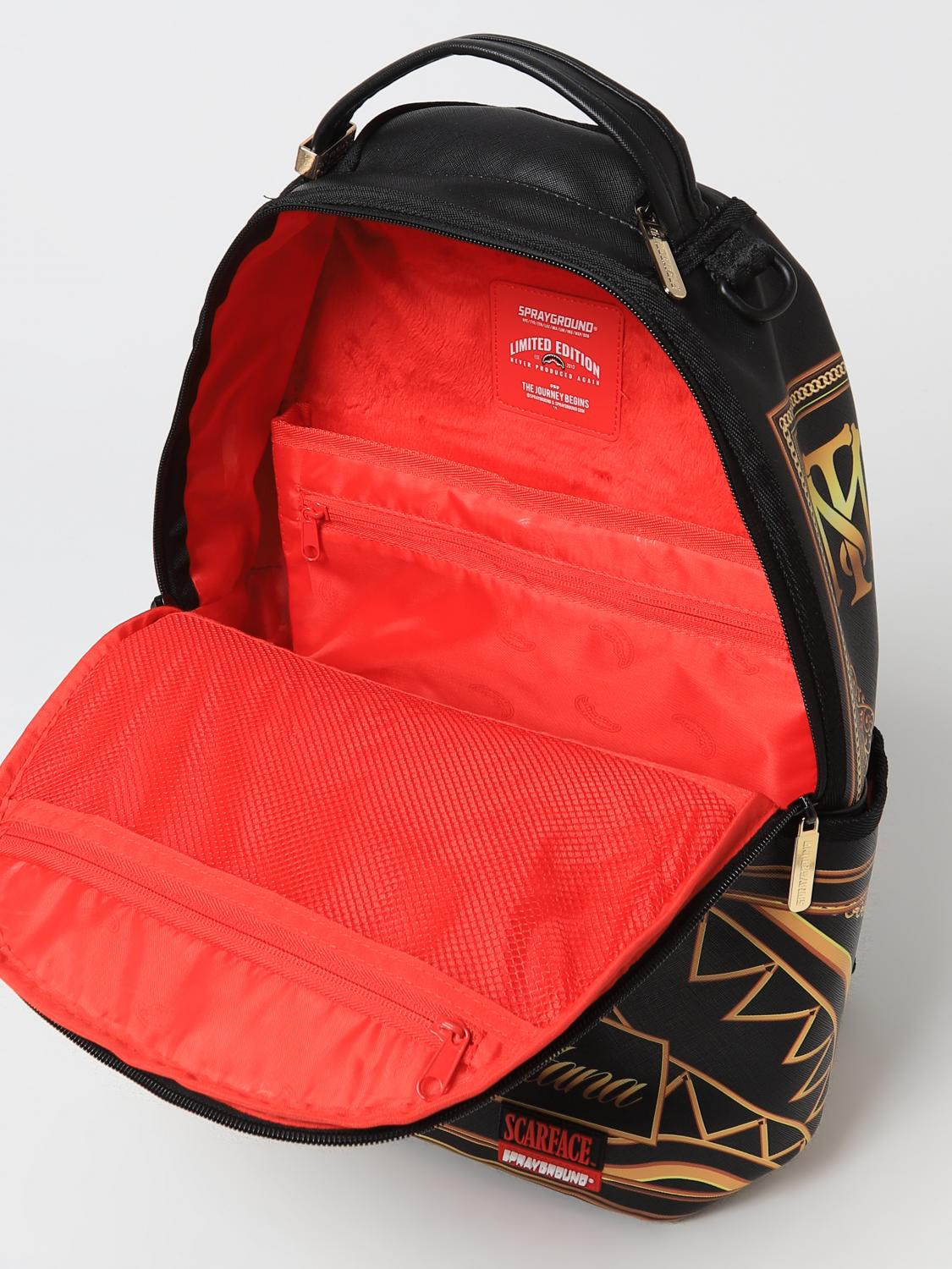 SPRAYGROUND: Backpack men - Black | Sprayground backpack B5898 online ...