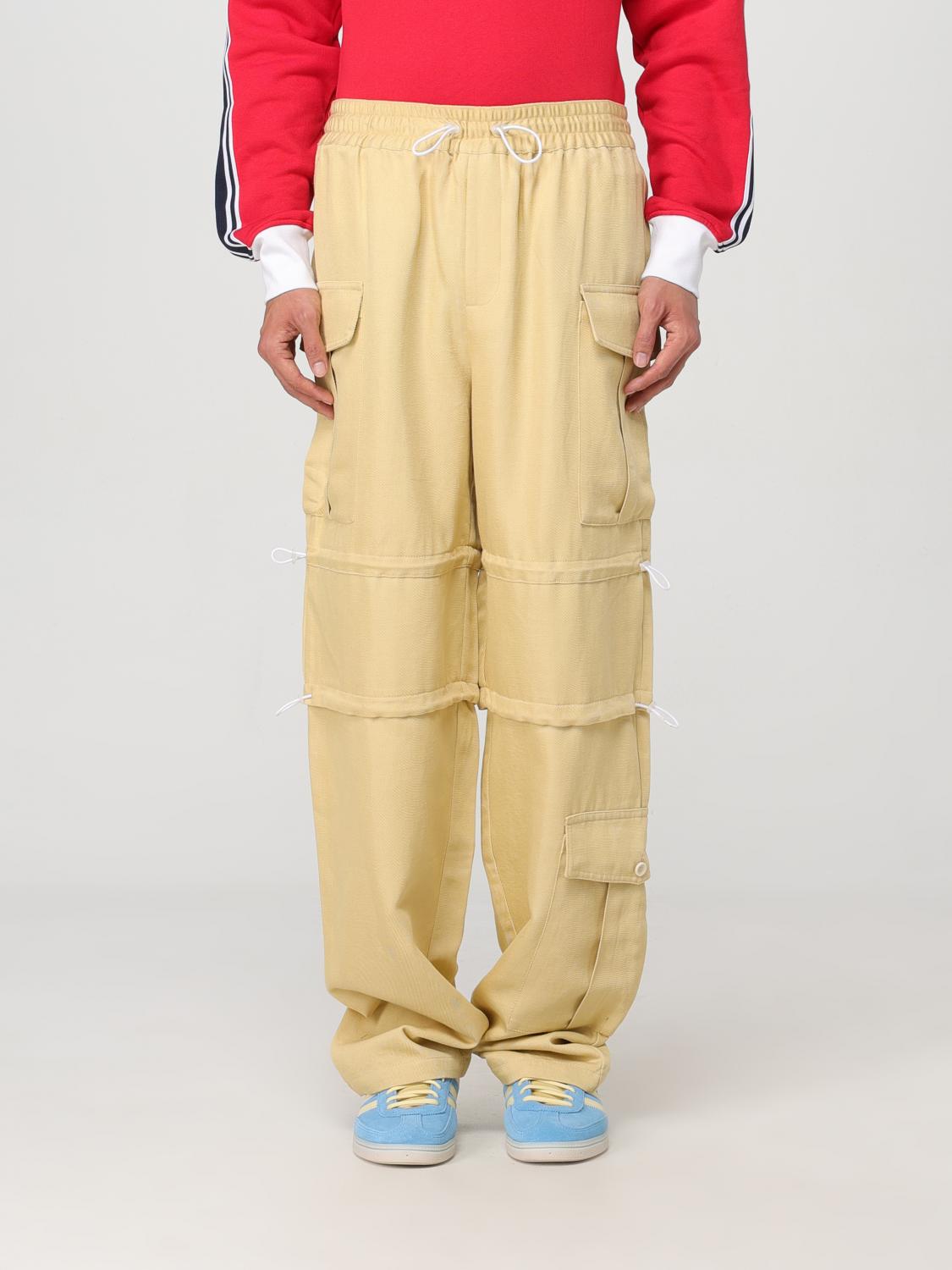 Shop Wales Bonner Pants  Men Color Yellow In Gelb