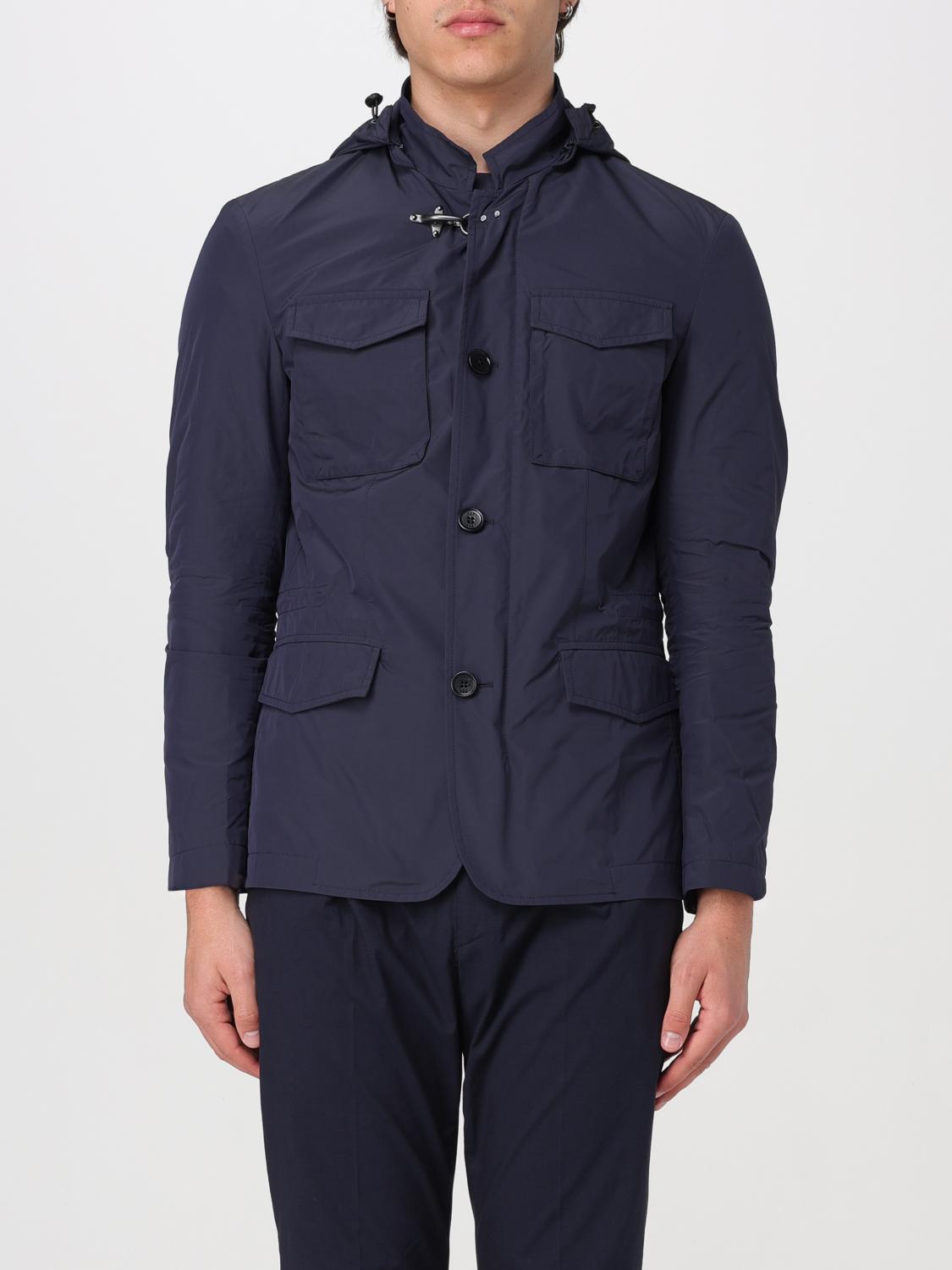 Shop Fay Jacket  Men Color Blue