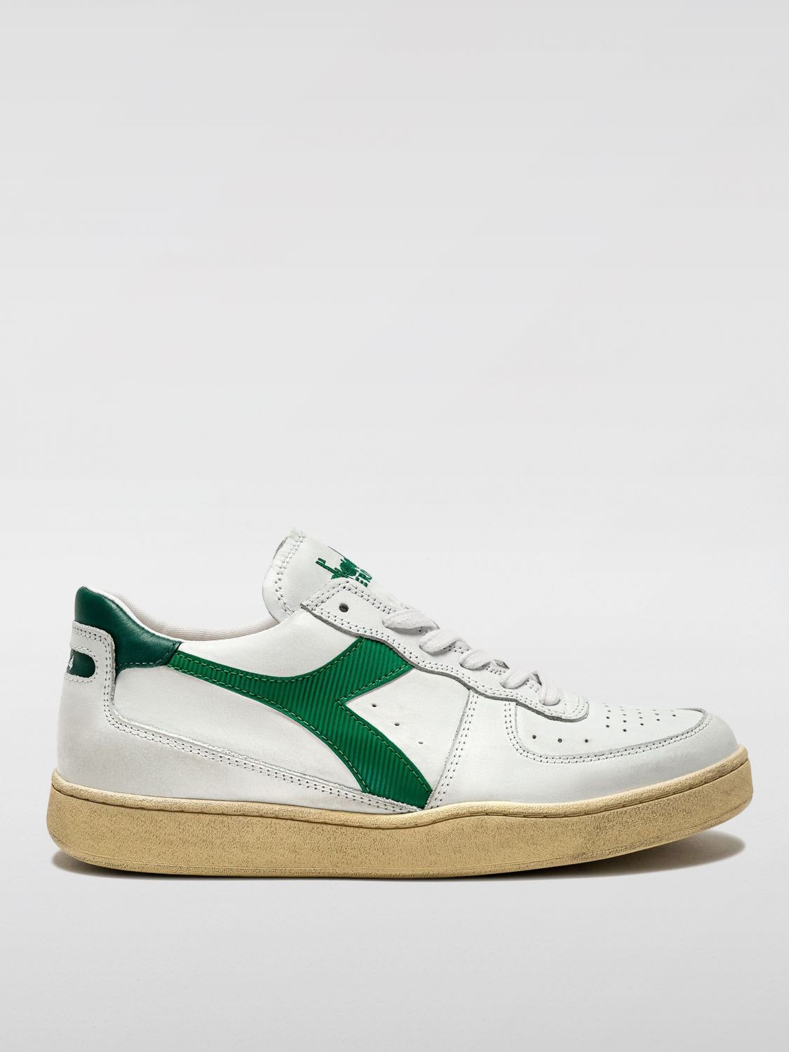 Shop Diadora Sneakers  Heritage Men Color Green