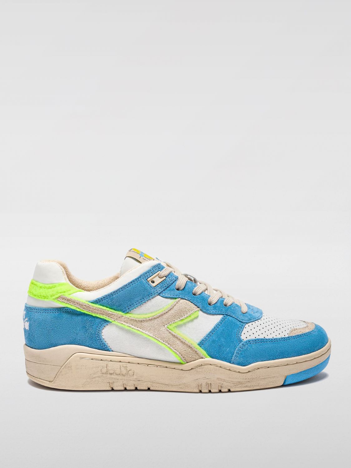 Shop Diadora Sneakers  Heritage Men Color White