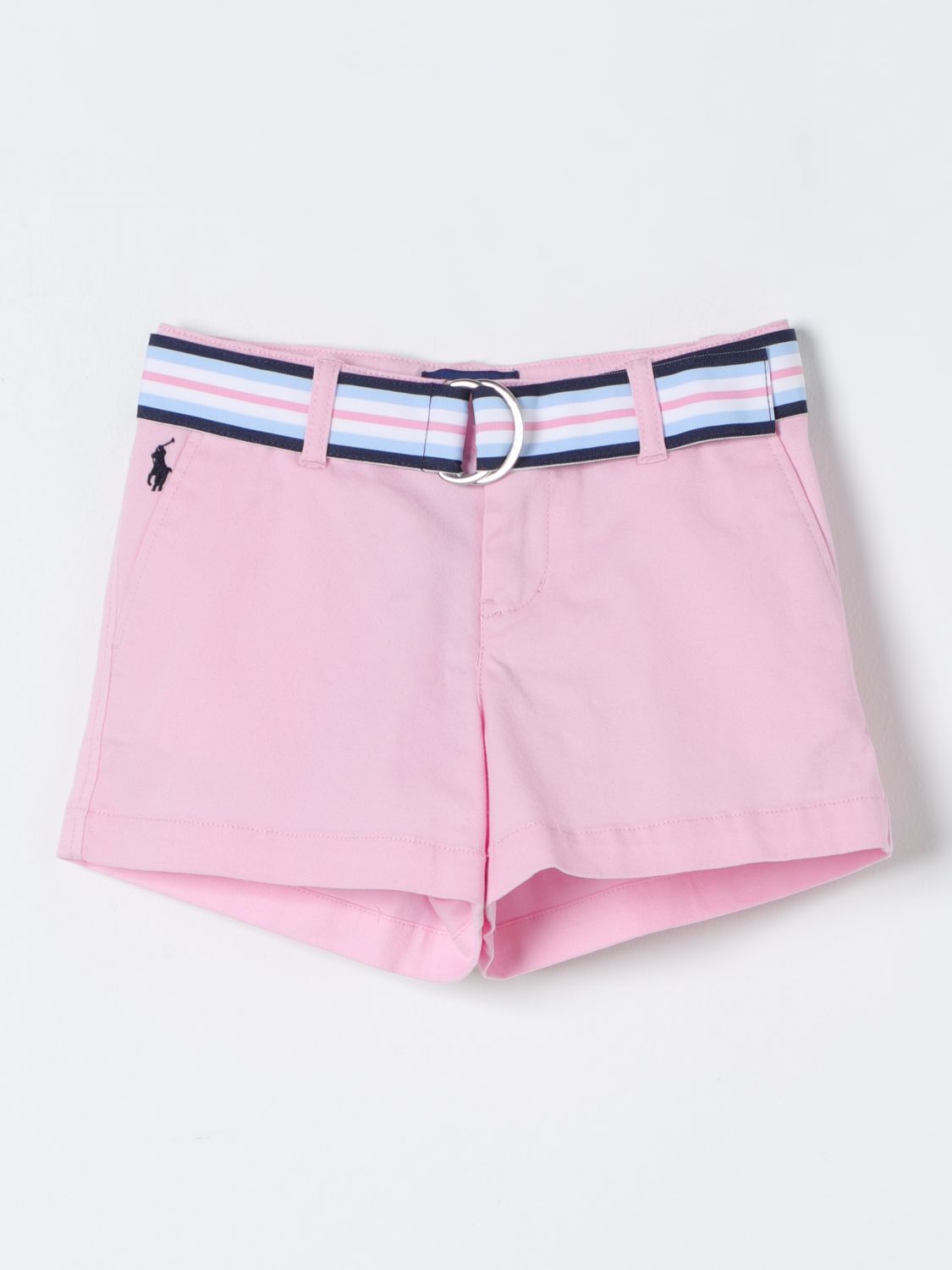 Shop Polo Ralph Lauren Shorts  Kids Color Pink