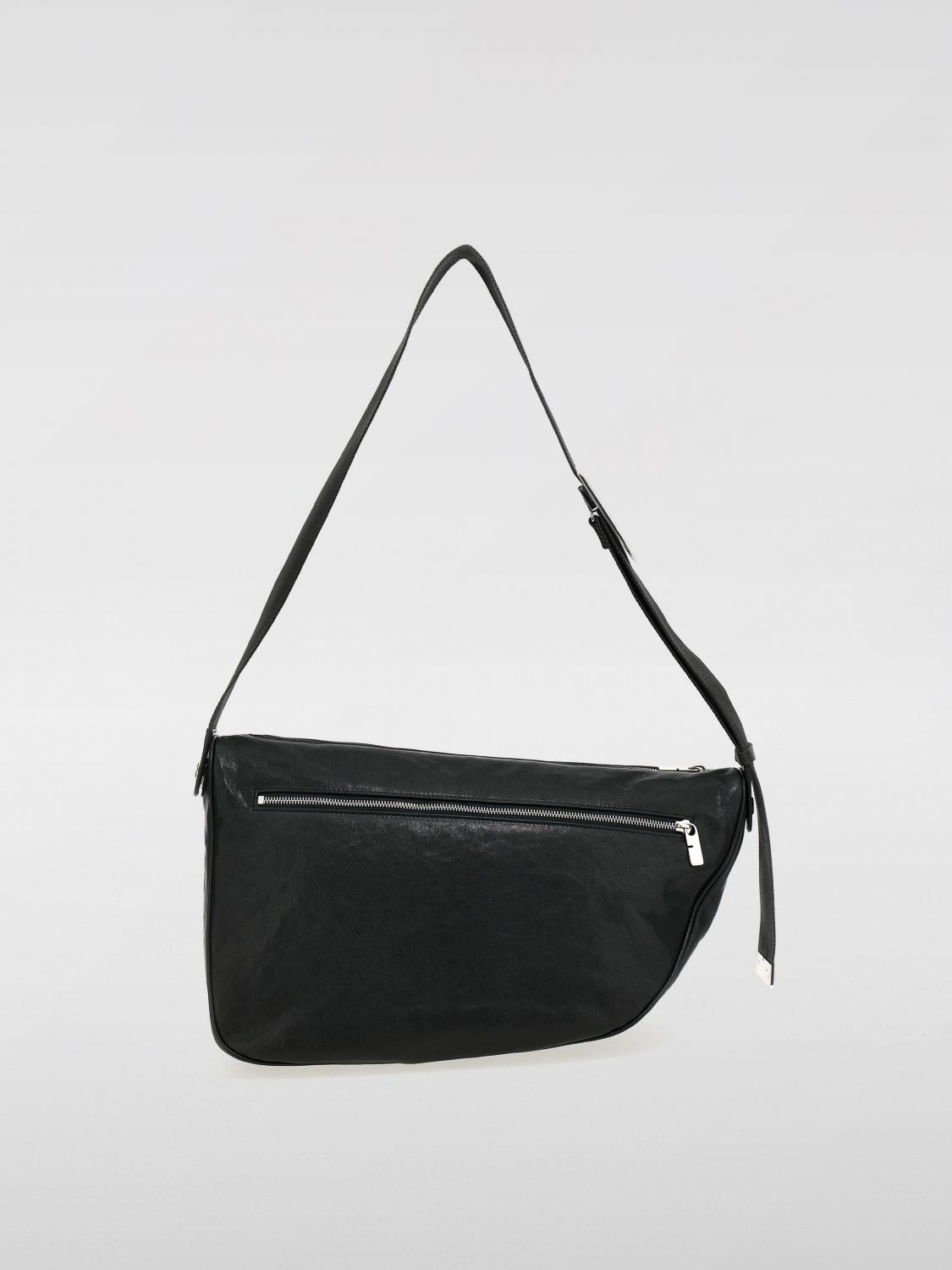 Burberry Men Knight Shoulder Bag In Grey