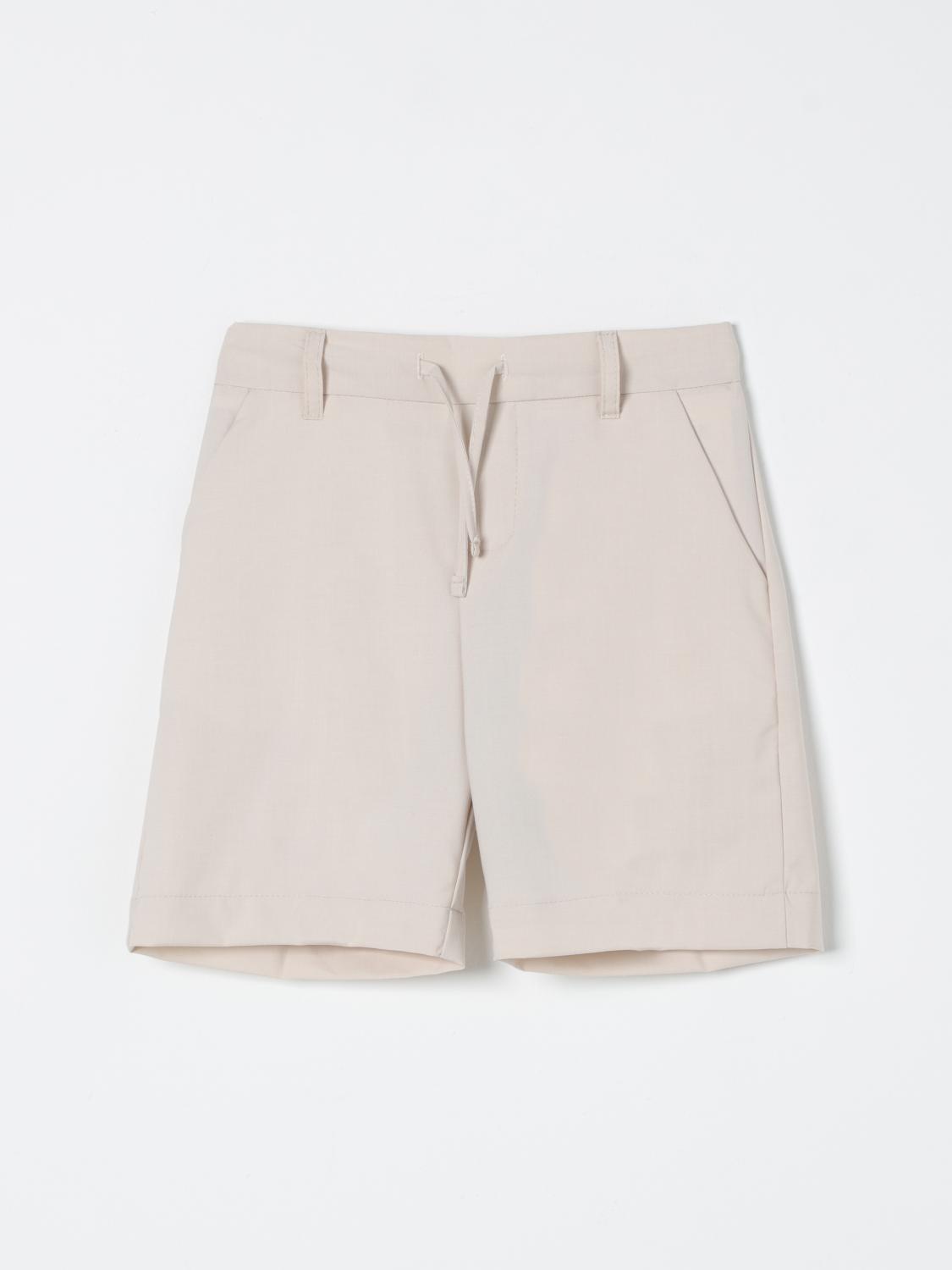 Paolo Pecora Pants Kids Color Beige In Beige