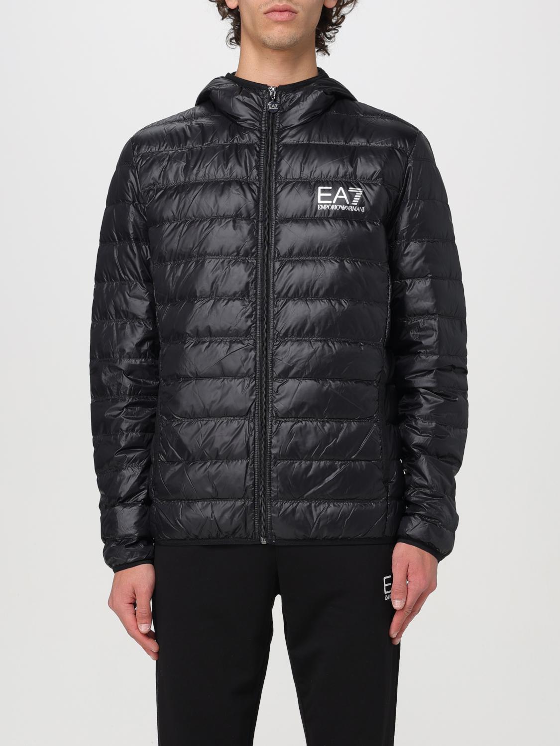 Shop Ea7 Jacket  Men Color Black