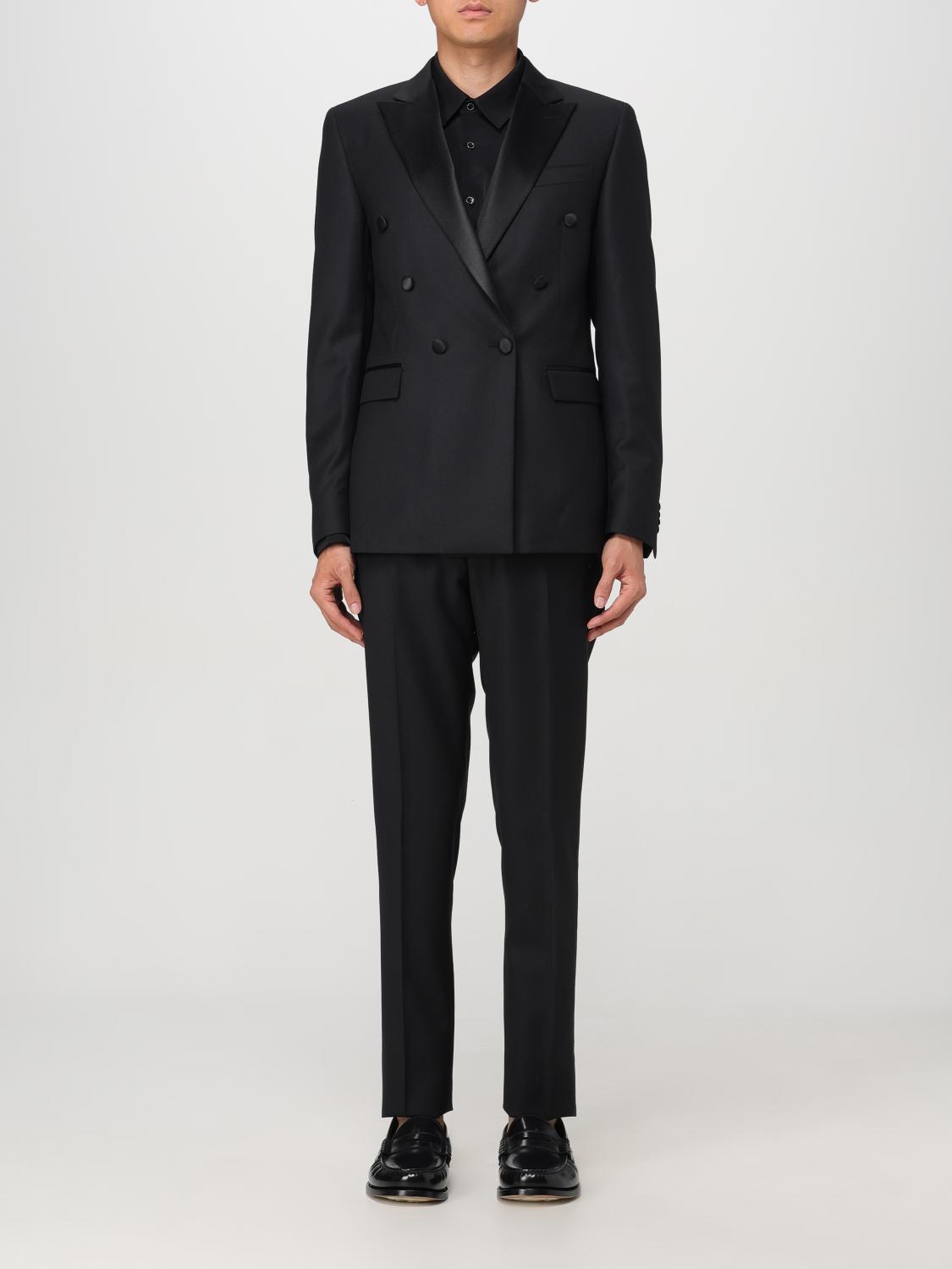 Shop Corneliani Suit  Men Color Black