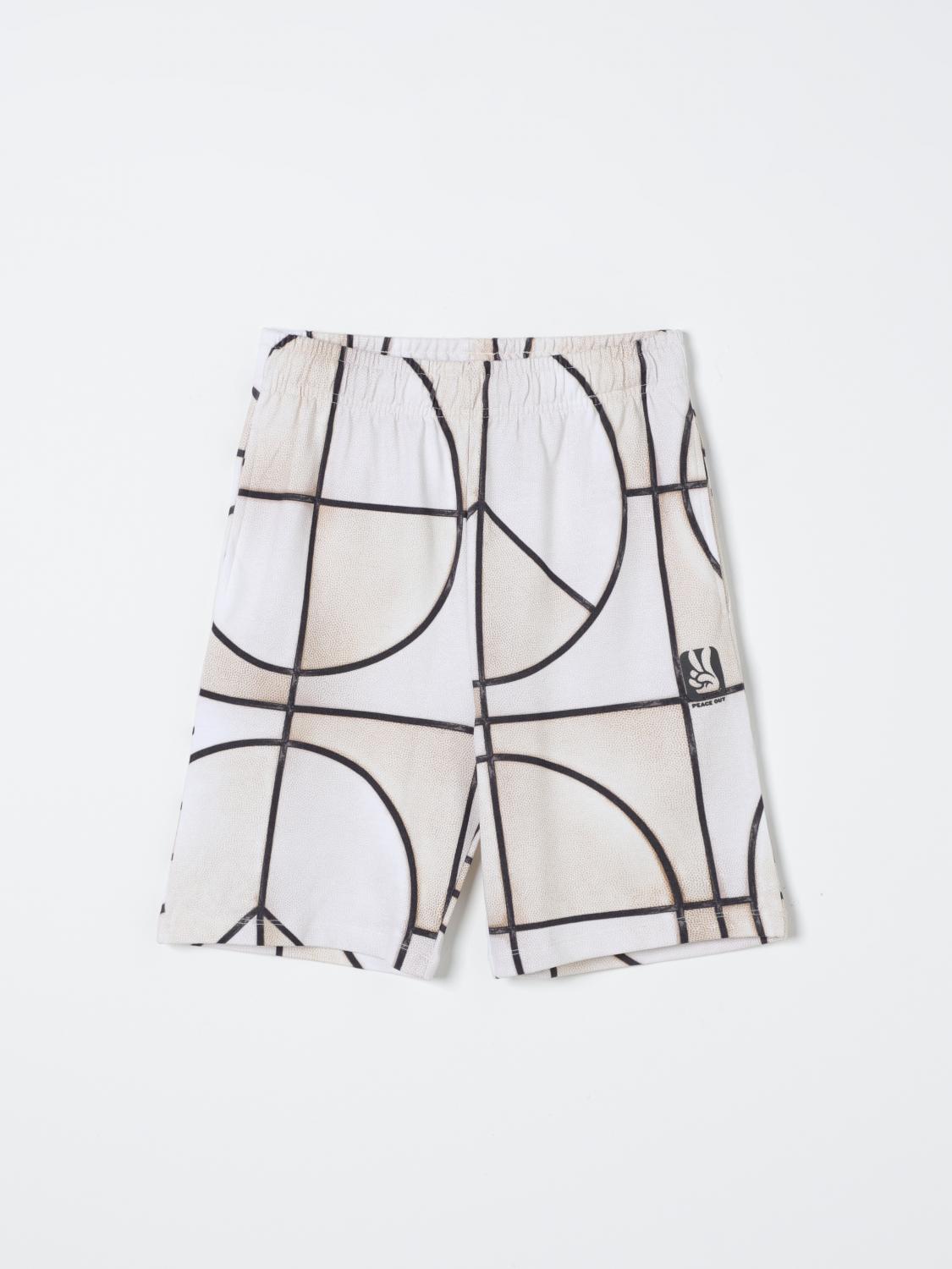 Shop Molo Shorts  Kids Color Beige