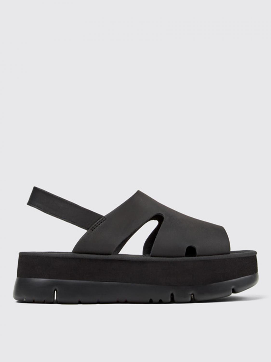 Camper Oruga Sandals In Black