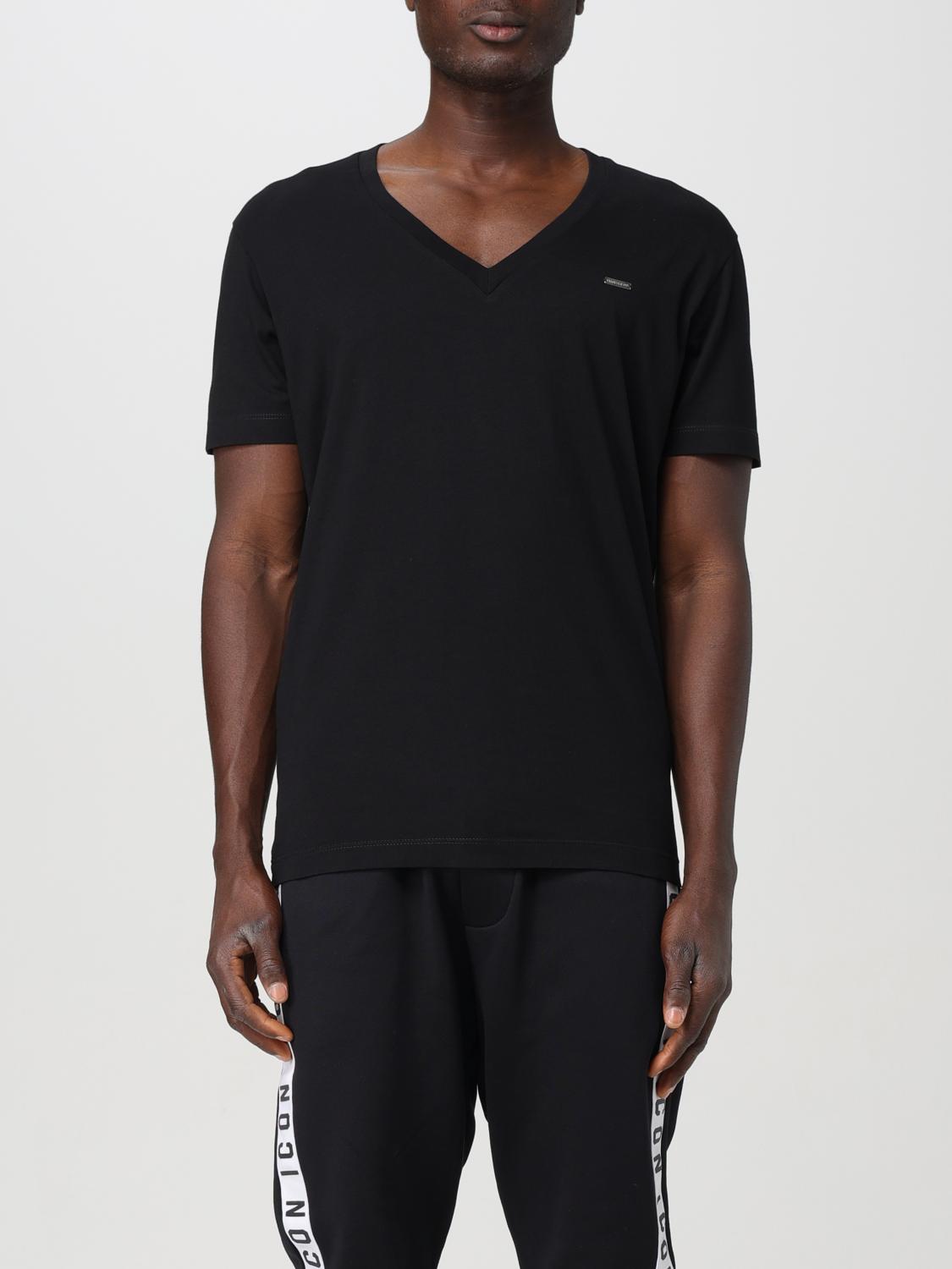 Shop Dsquared2 T-shirt  Men Color Black