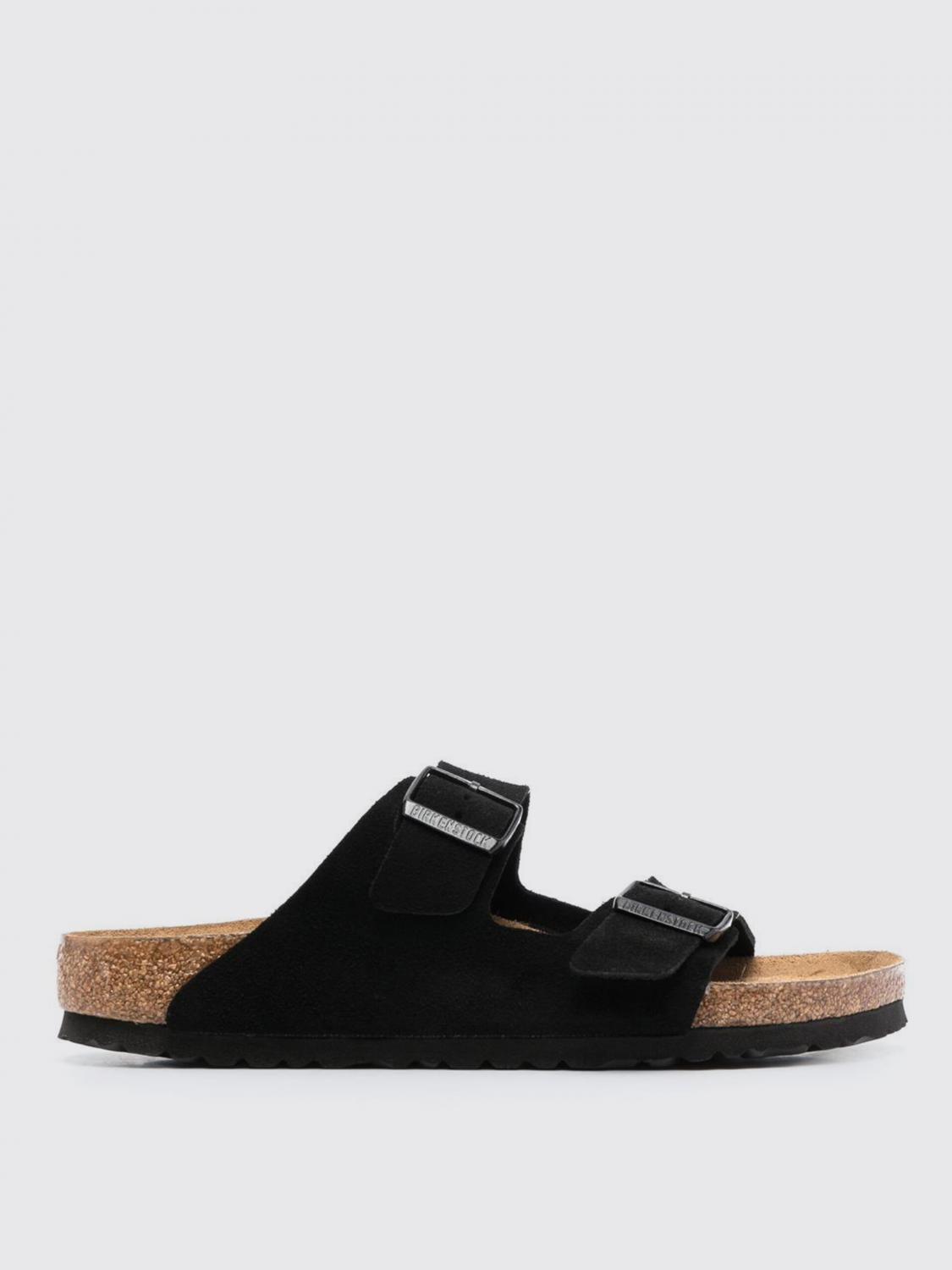 Birkenstock Buckle-strap Sandals In Black