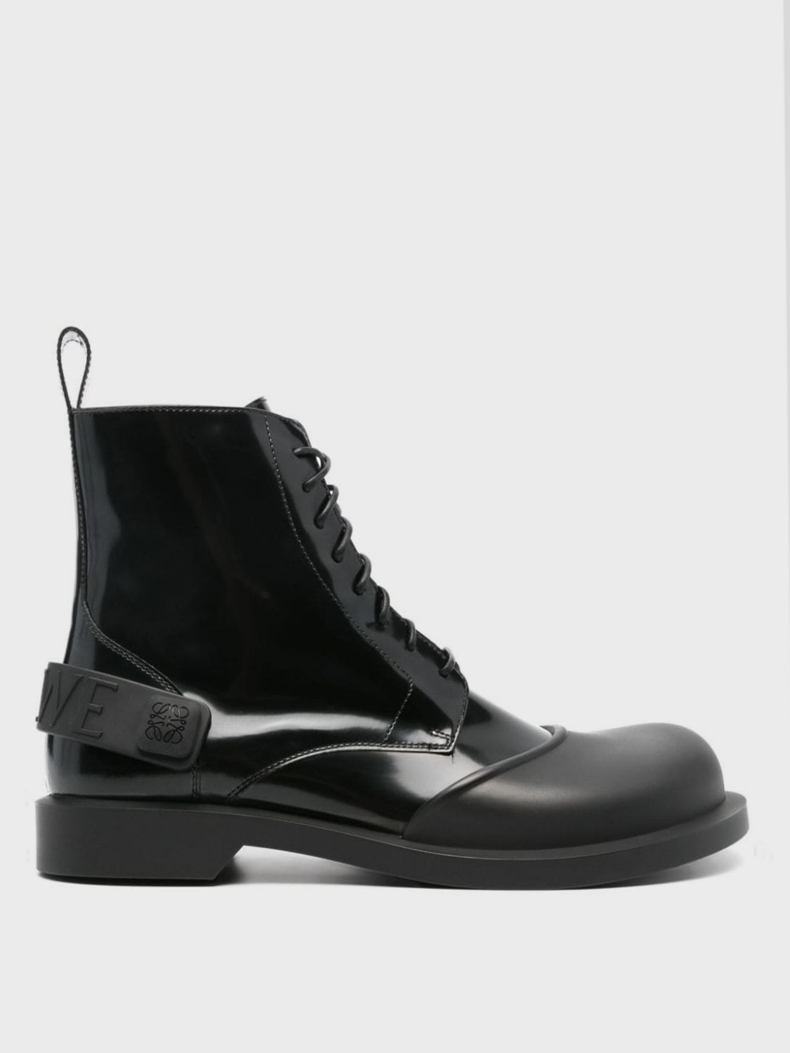 Shop Loewe Boots  Men Color Black