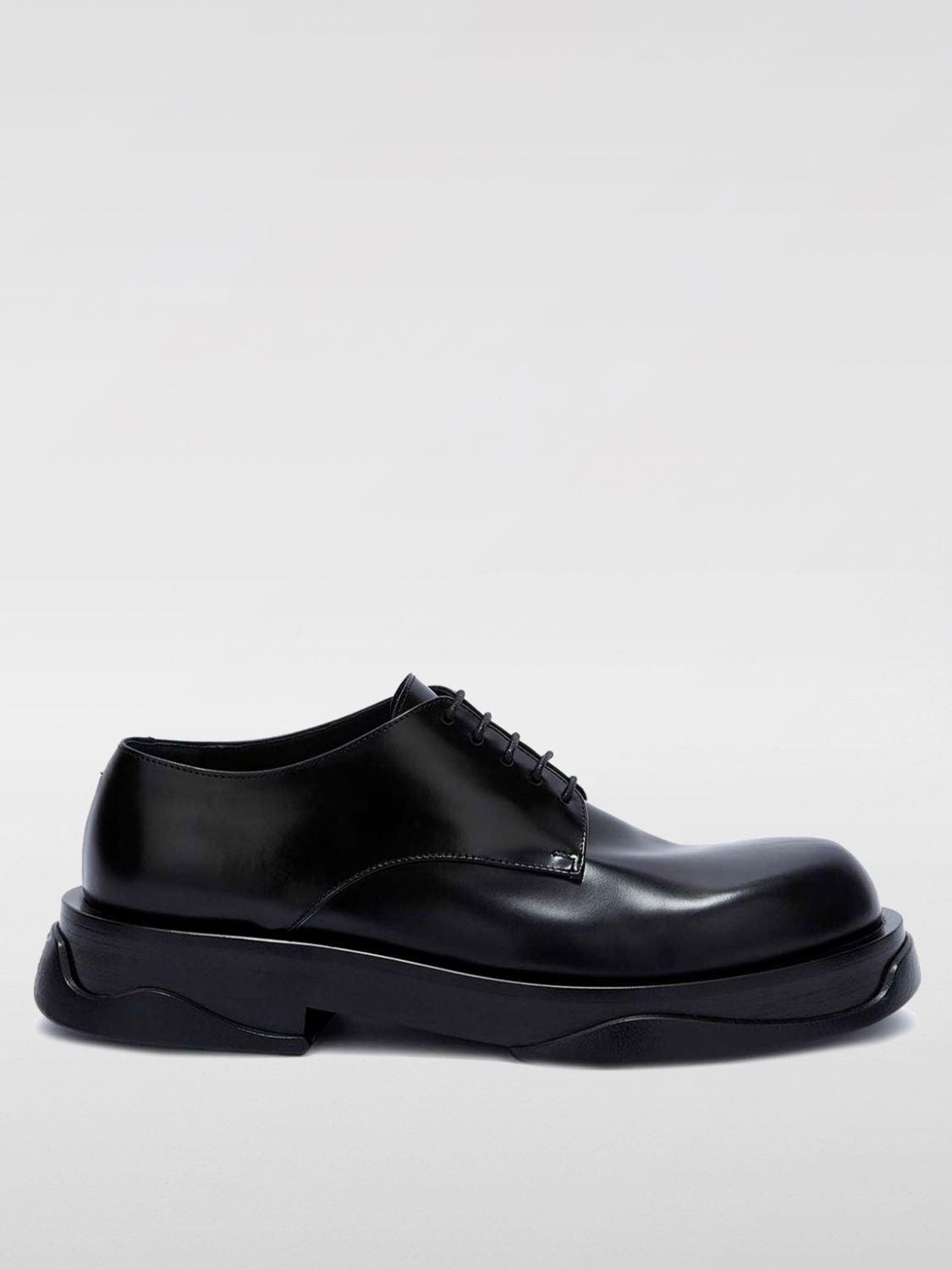 Shop Jil Sander Brogue Shoes  Men Color Black