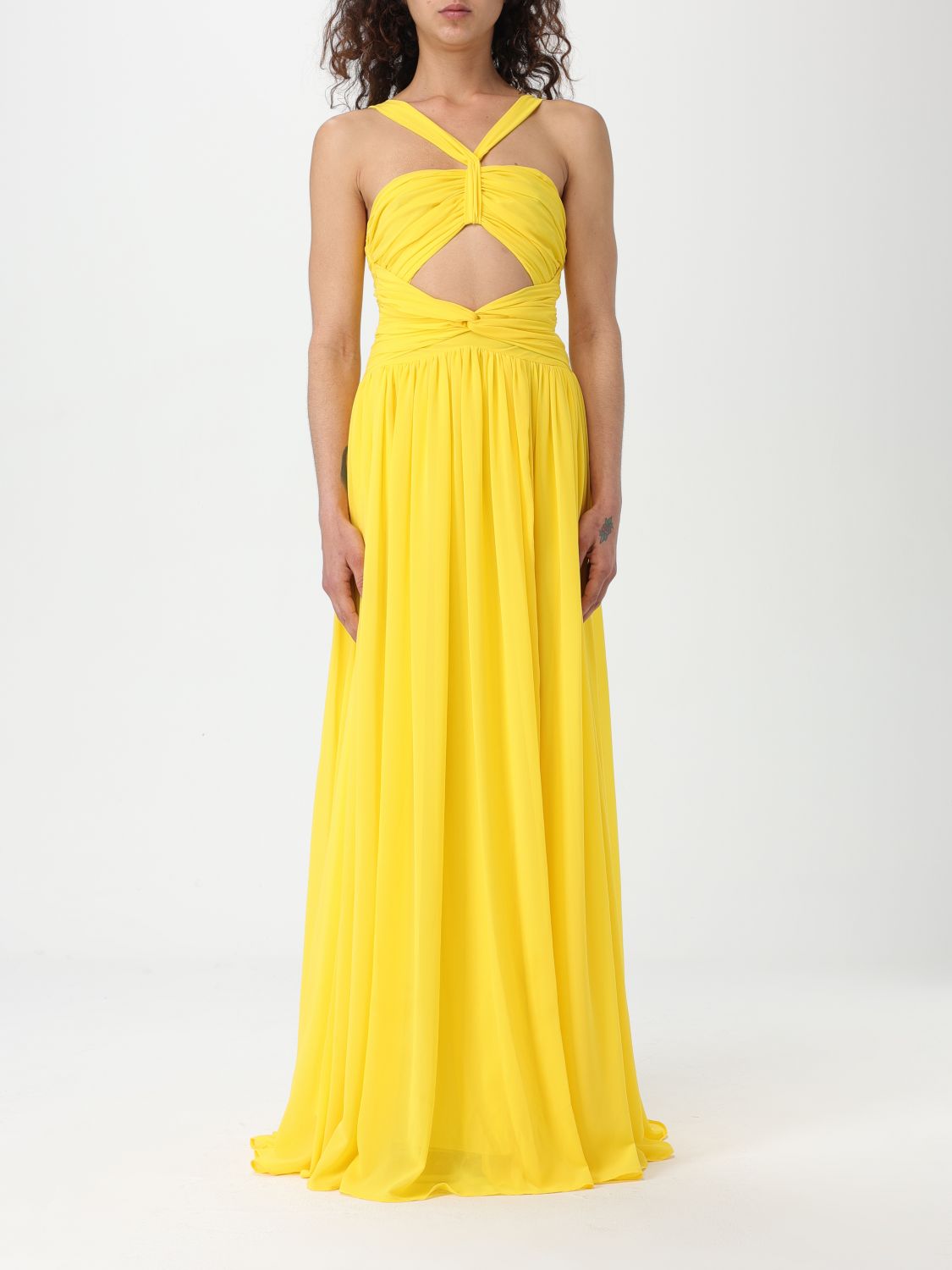Shop Tpn Dress  Woman Color Yellow