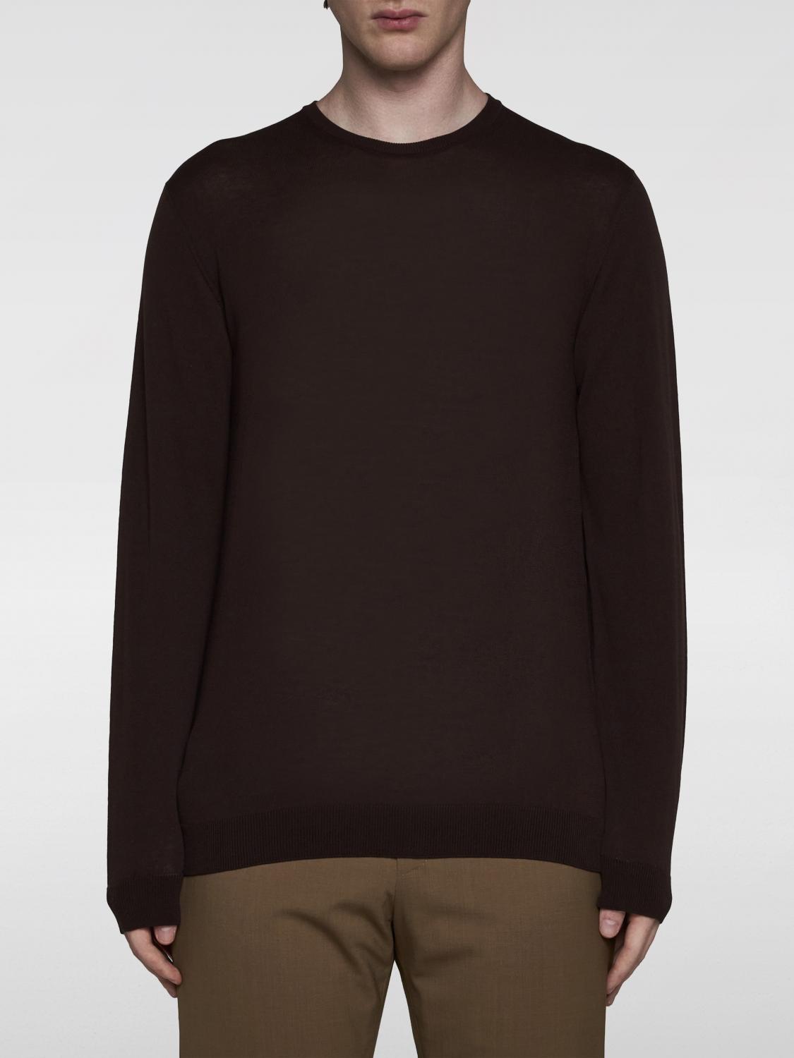 Shop Roberto Collina Sweater  Men Color Brown