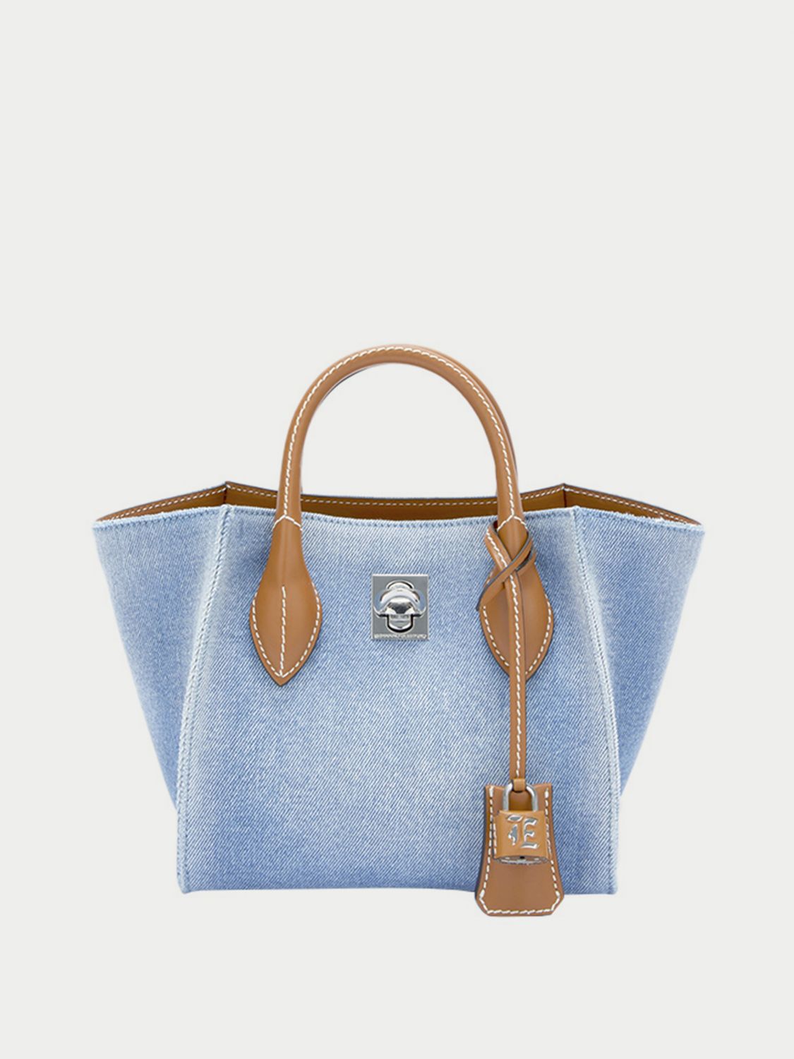 Shop Ermanno Scervino Shoulder Bag  Woman Color Blue