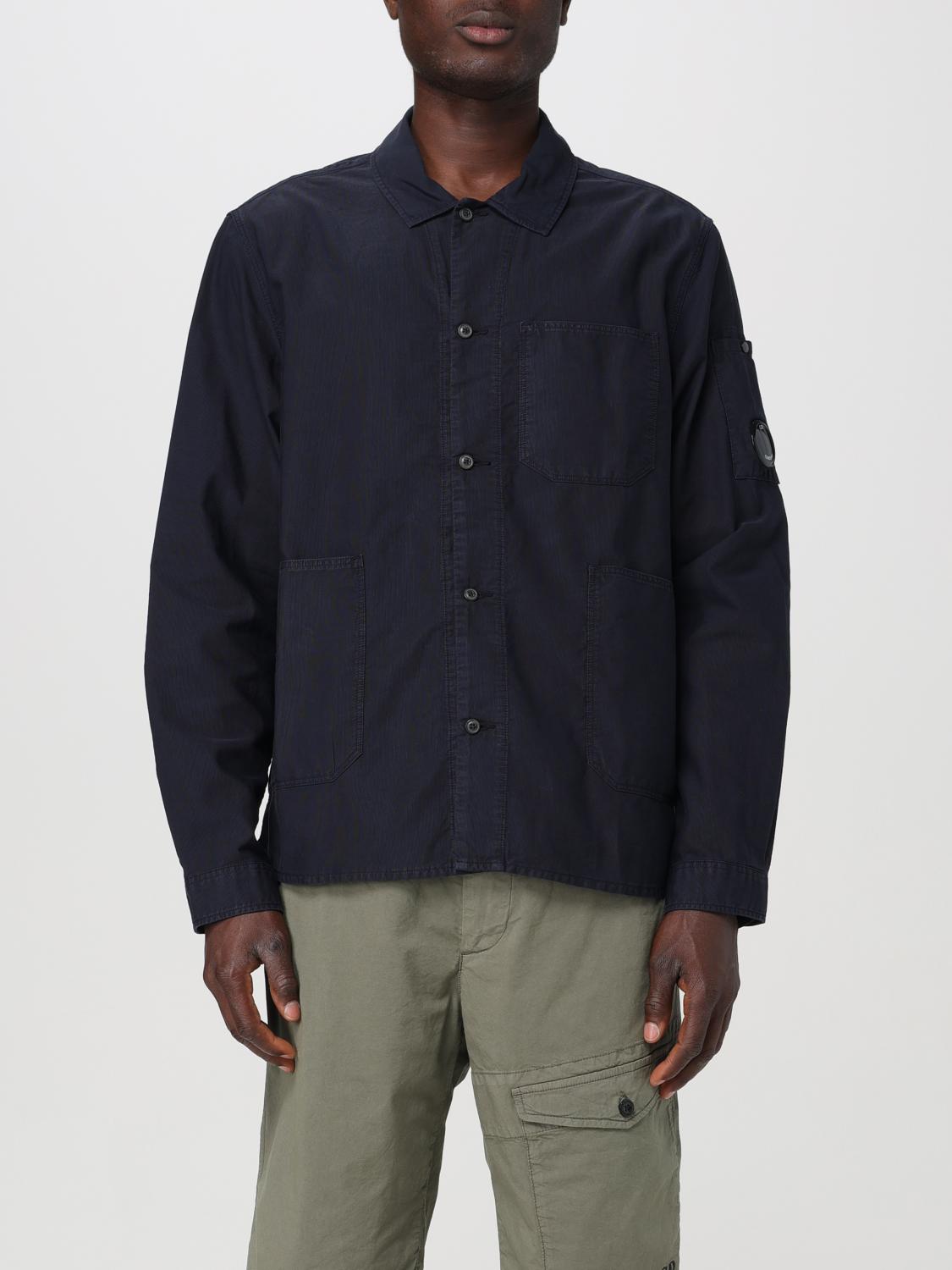 Shop C.p. Company Shirt  Men Color Blue