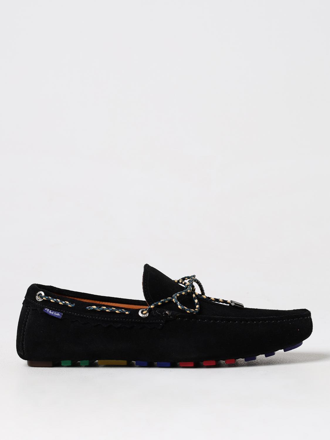Ps By Paul Smith Ps Paul Smith Mocassini Springfield In Pelle Scamosciata In Black