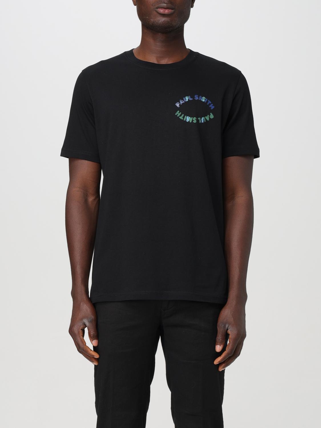 PS PAUL SMITH: T-shirt men - Black | Ps Paul Smith t-shirt ...