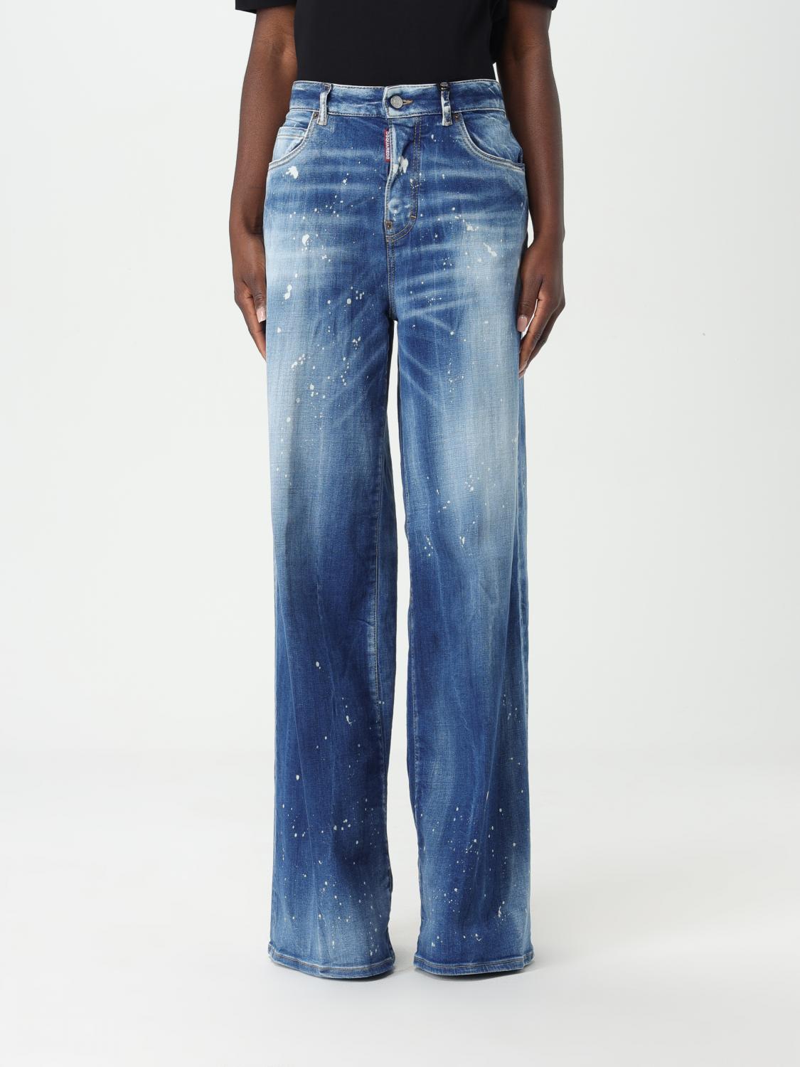 Shop Dsquared2 Jeans  Woman Color Denim