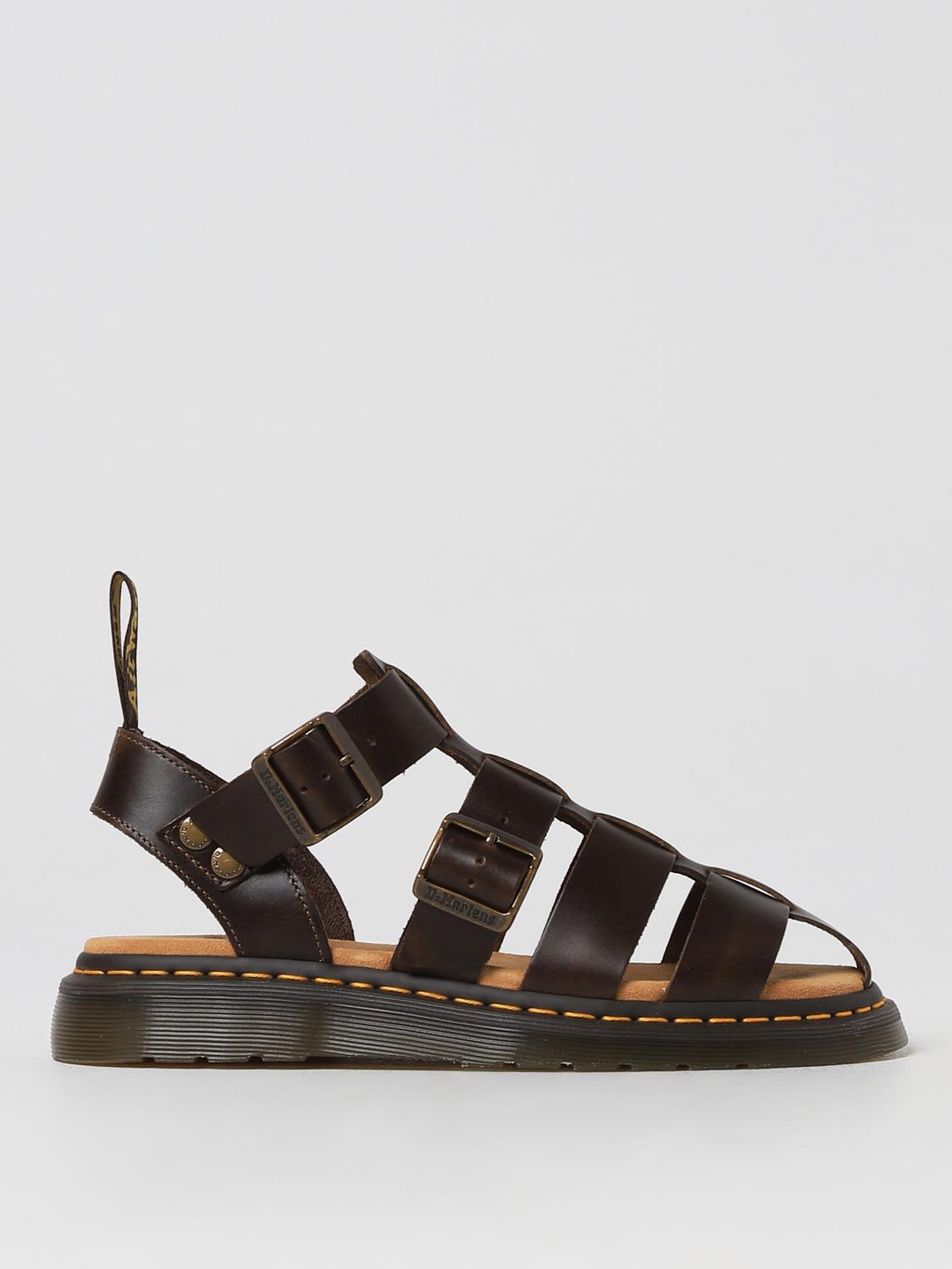 Sandals DR. MARTENS Men color Brown