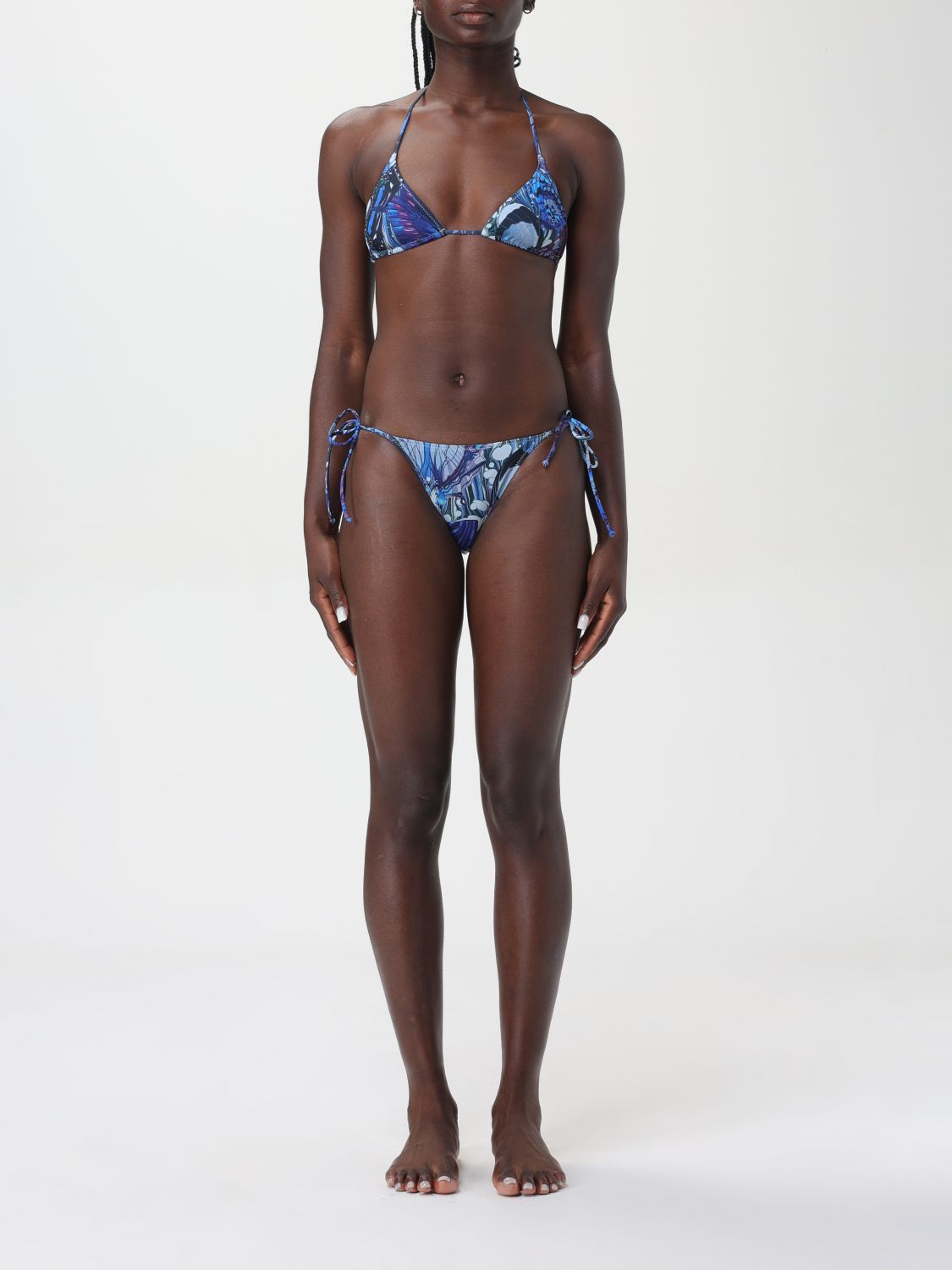 Shop Jean Paul Gaultier Swimsuit  Woman Color Blue
