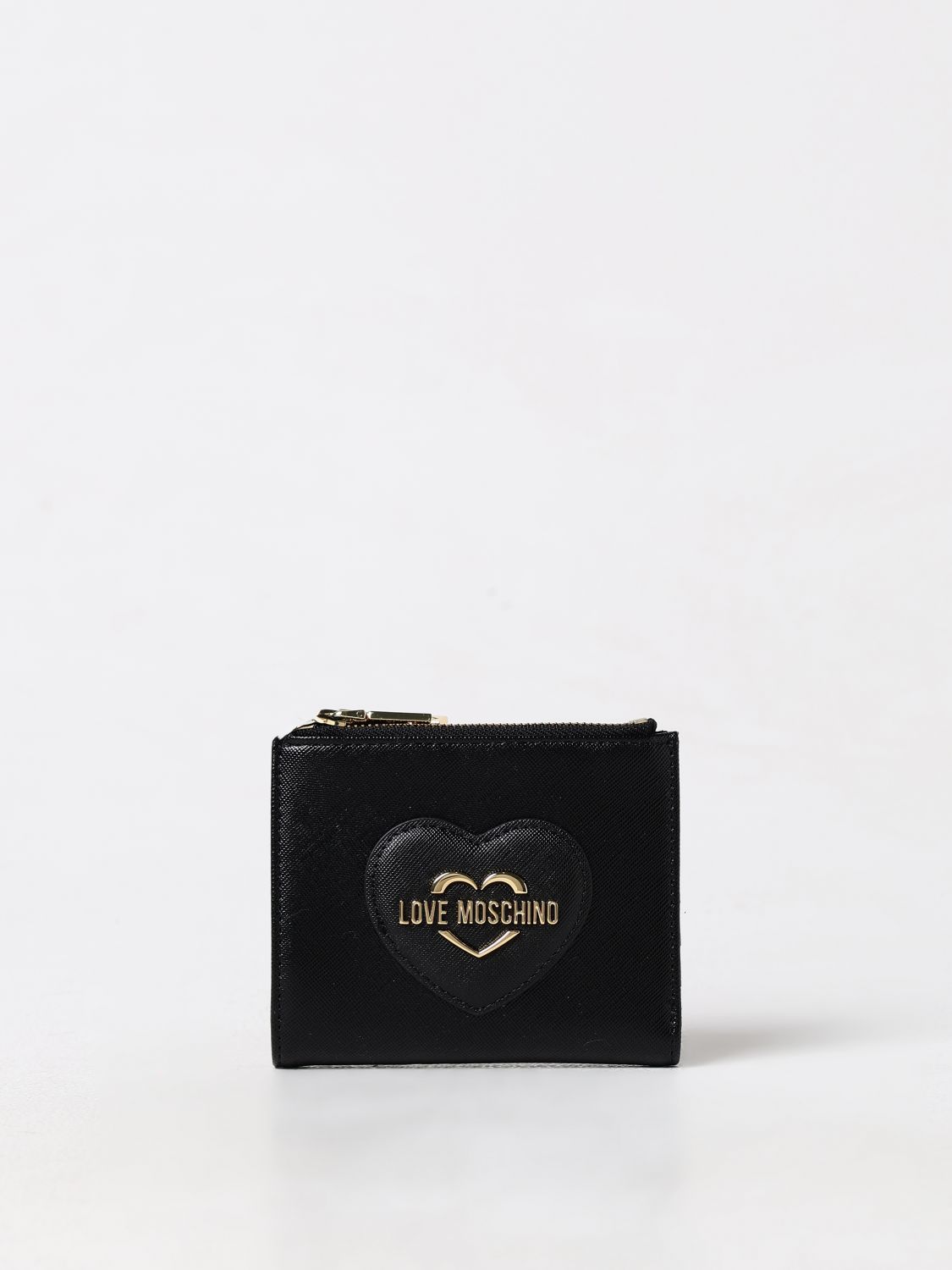 Shop Love Moschino Wallet  Woman Color Black