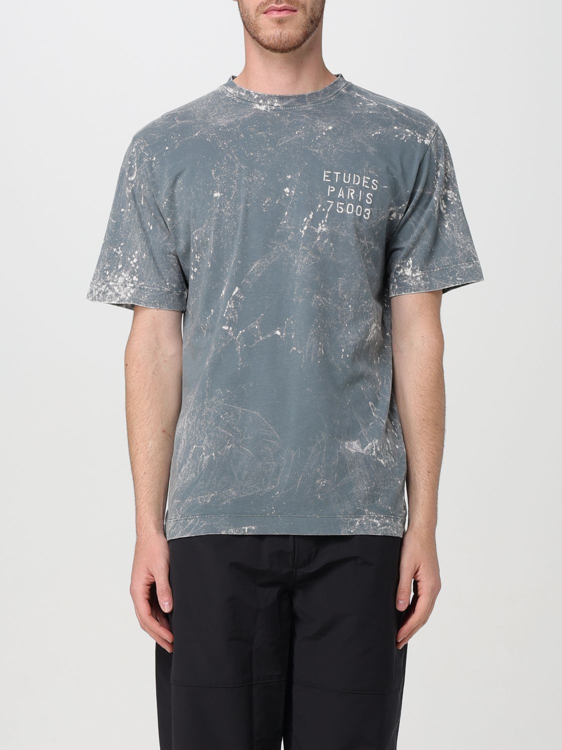 Shop Etudes Studio T-shirt Études Men Color Grey