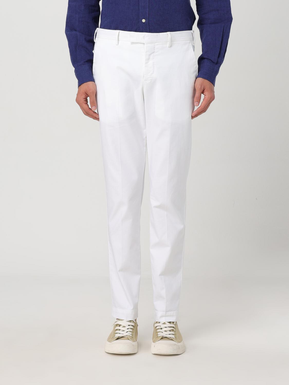 Pt Torino Pants Men Color White In White