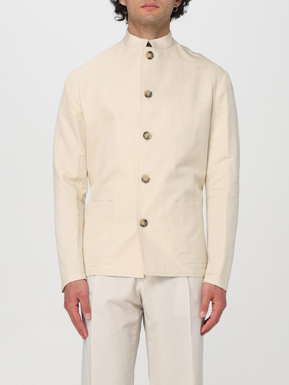 Shop Pt Torino Jacket  Men Color Beige