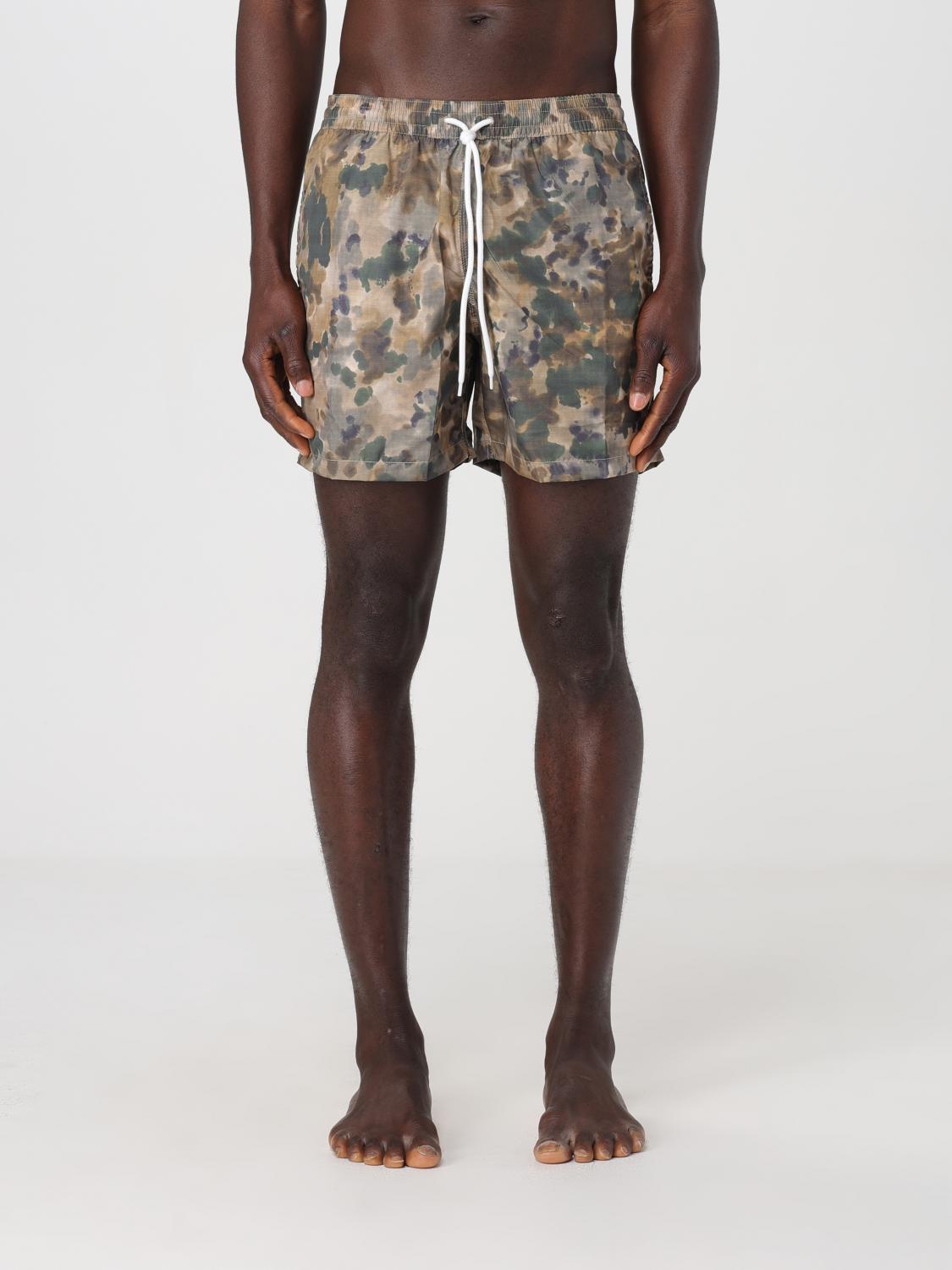 Shop Massimo Alba Swimsuit  Men Color Military