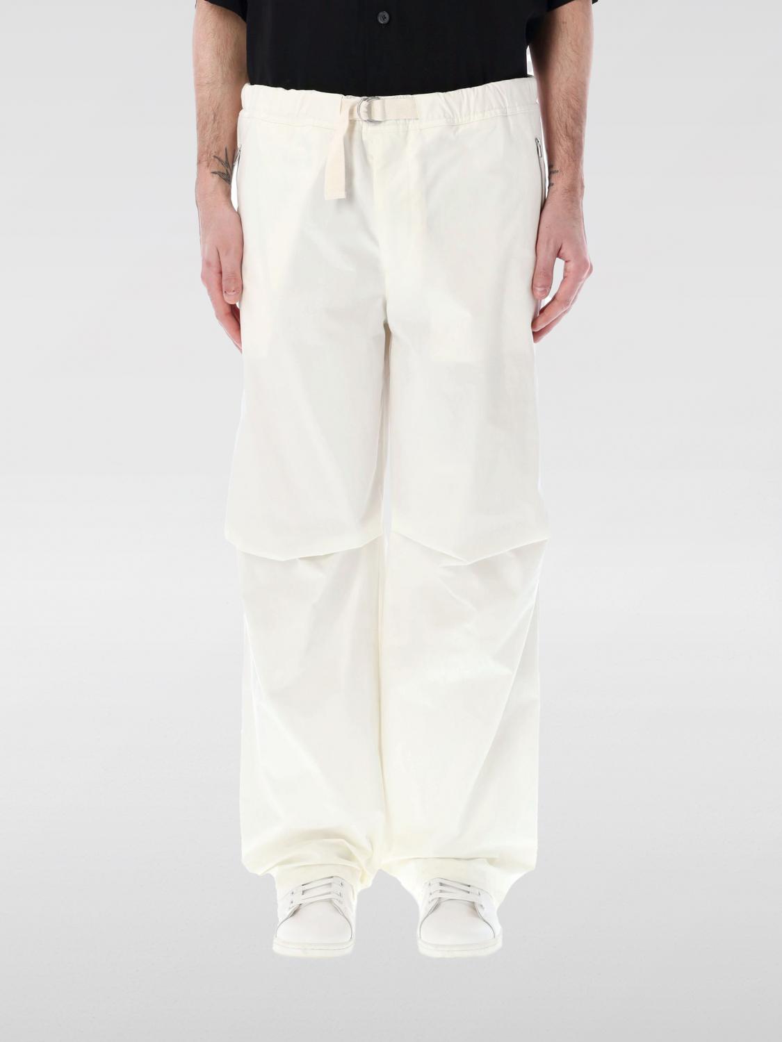 Shop Jil Sander Pants  Men Color White In 白色