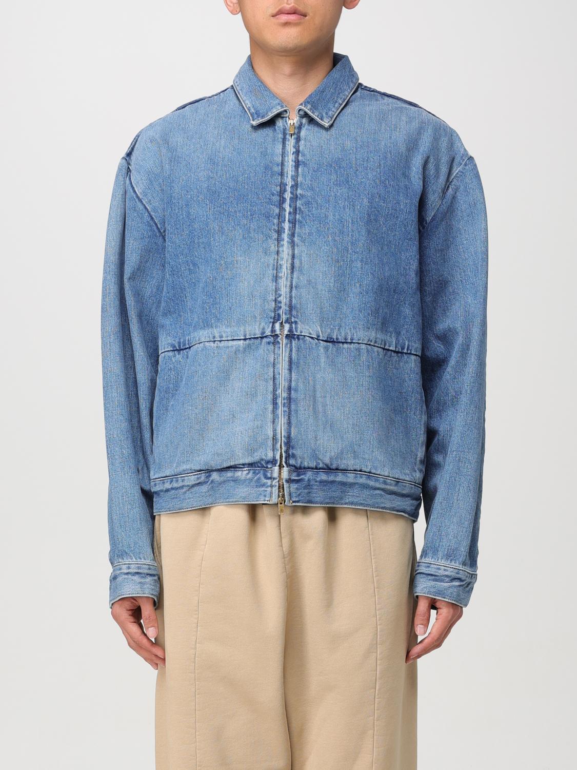 Shop Fear Of God Jacket  Men Color Denim