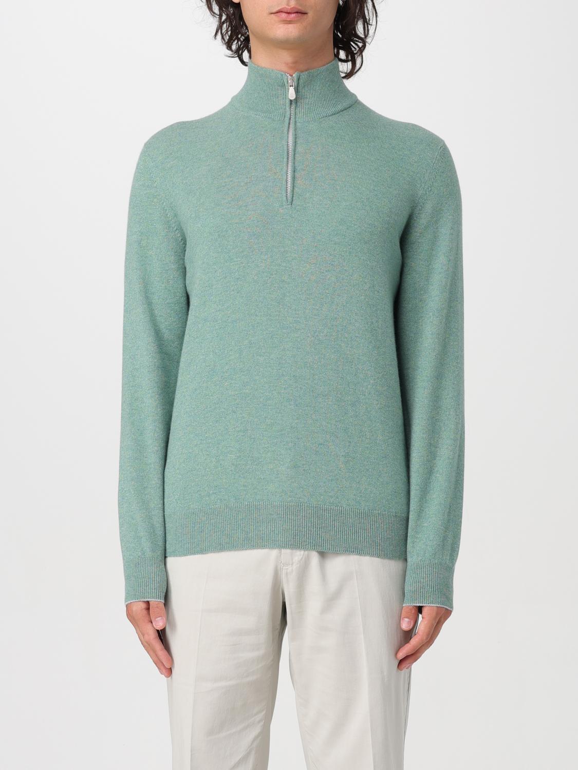 Shop Brunello Cucinelli Sweater  Men Color Green