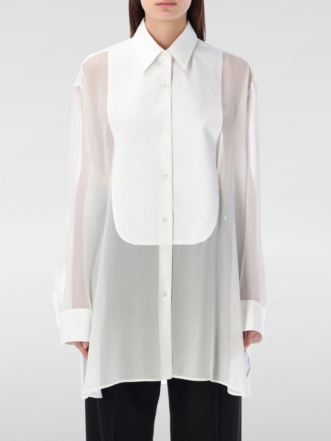 Shop Stella Mccartney Shirt  Woman Color White