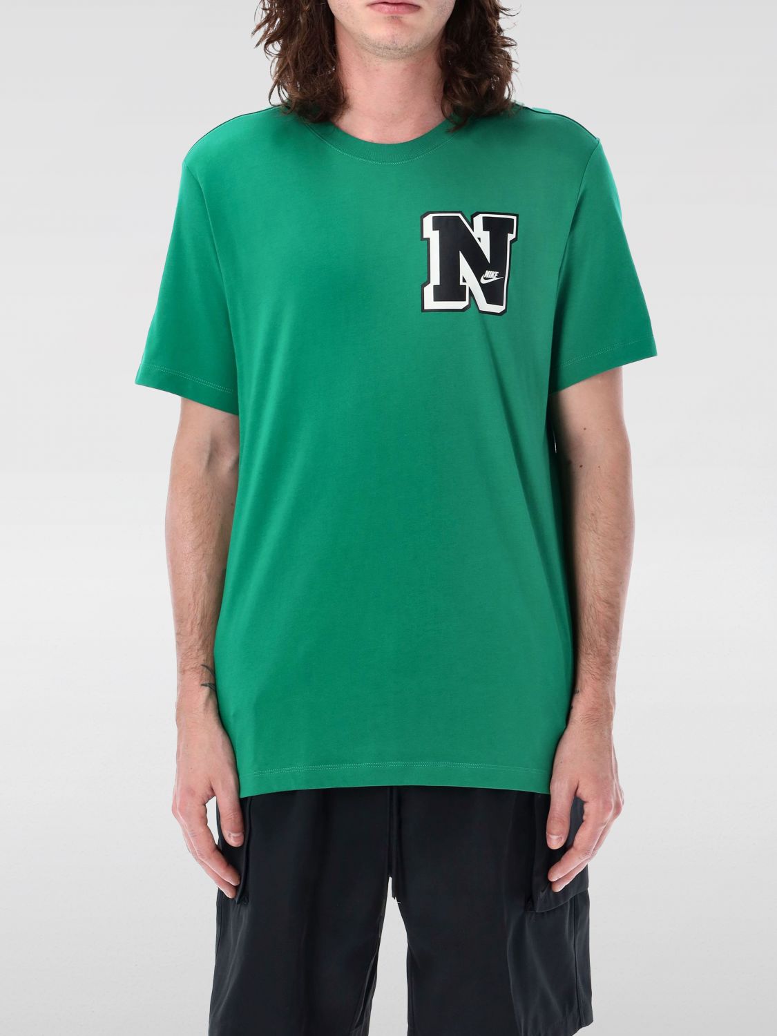 Nike T-shirt  Men Color Green