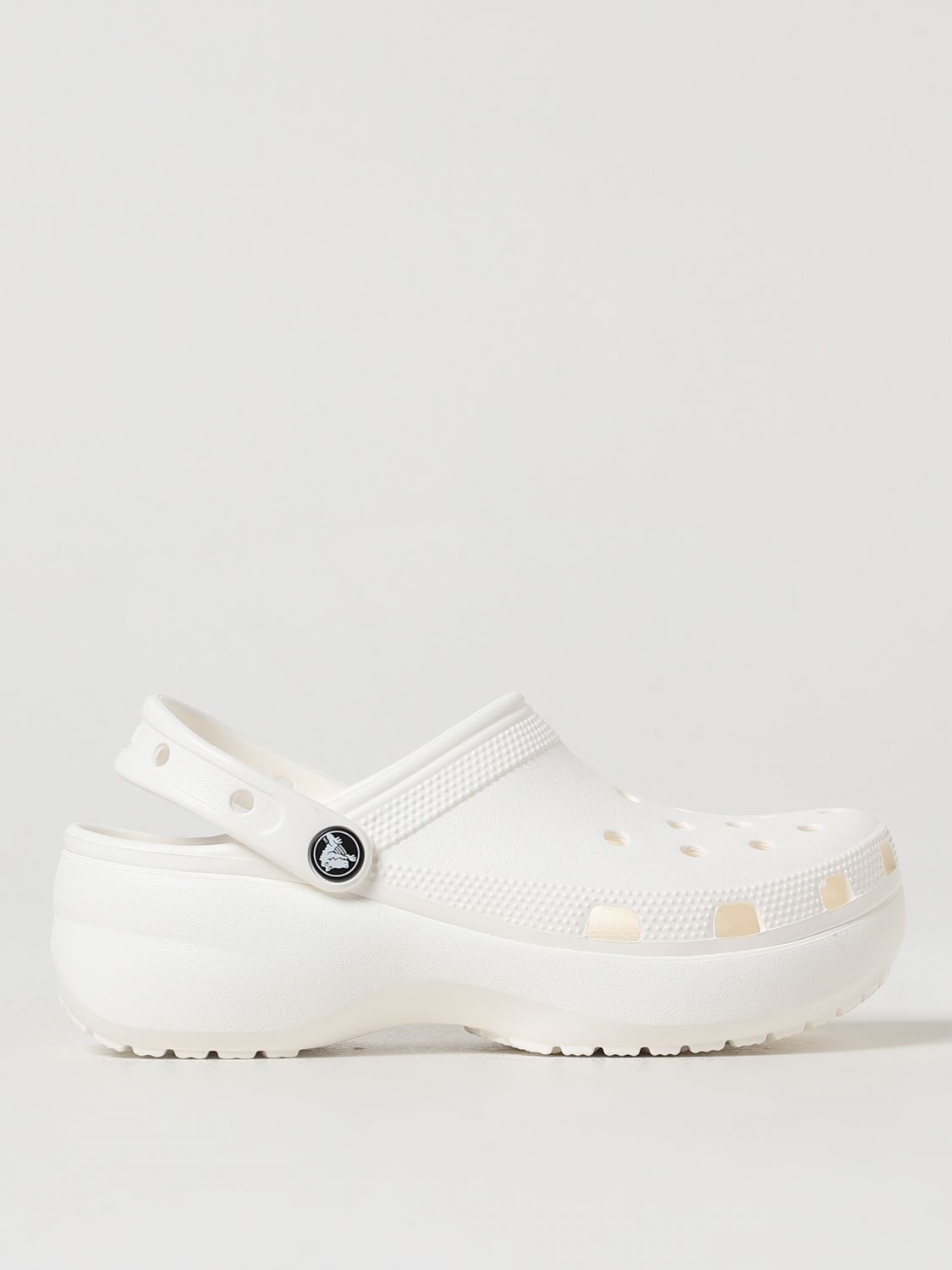 Crocs Flat Sandals  Woman Colour White