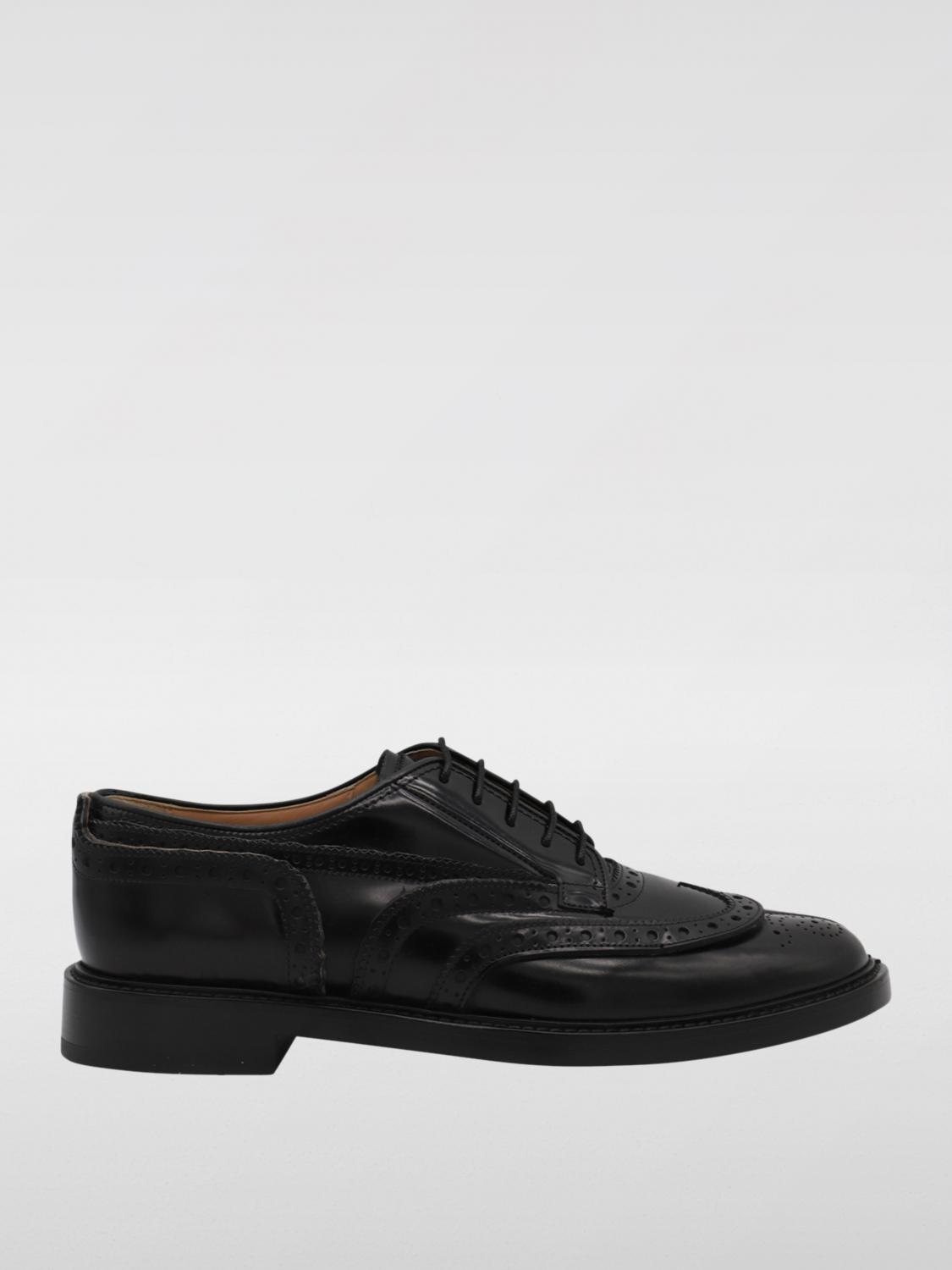 Shop Maison Margiela Brogue Shoes  Men Color Black In 黑色