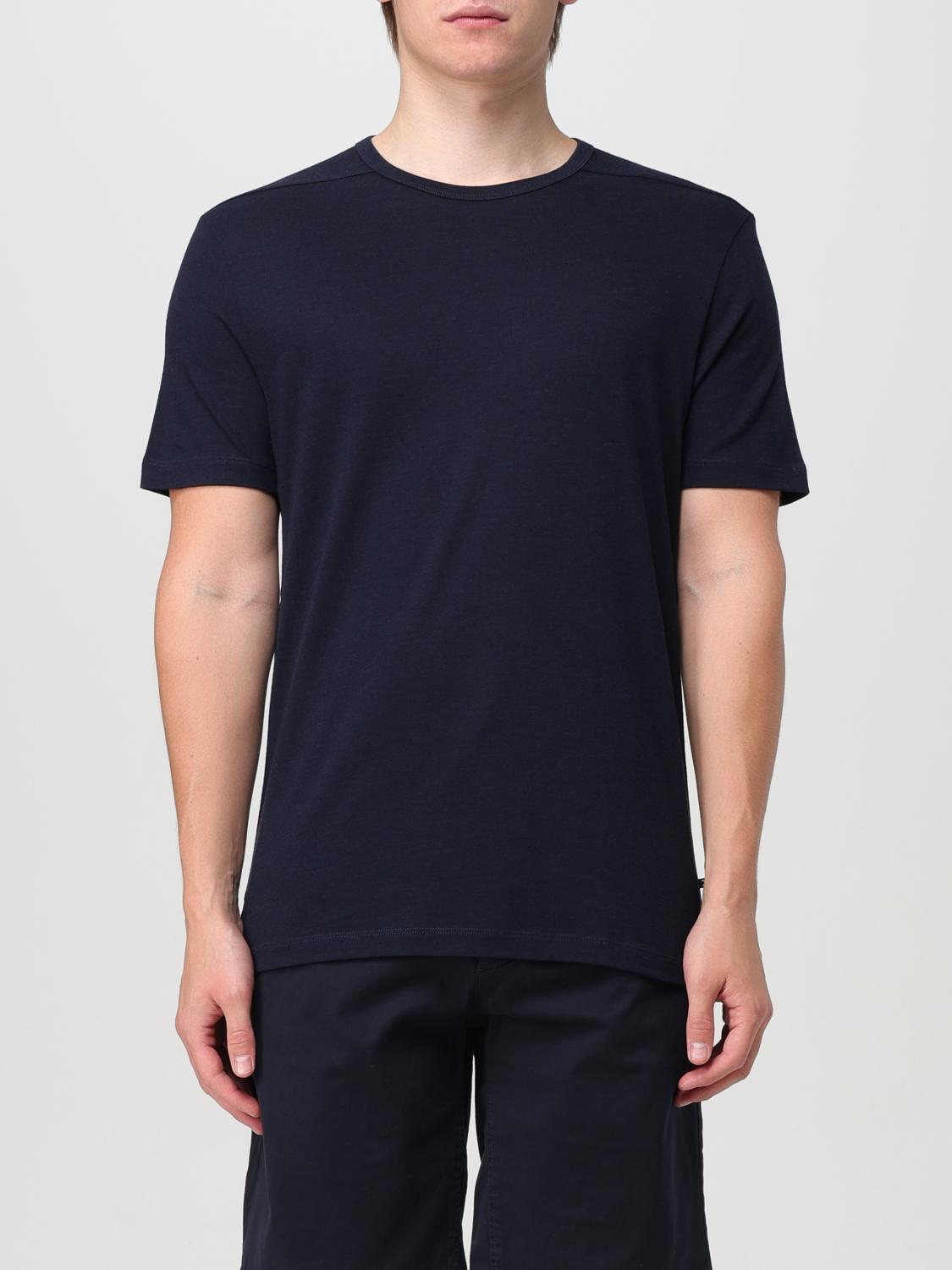 Shop Hugo Boss T-shirt Boss Men Color Blue