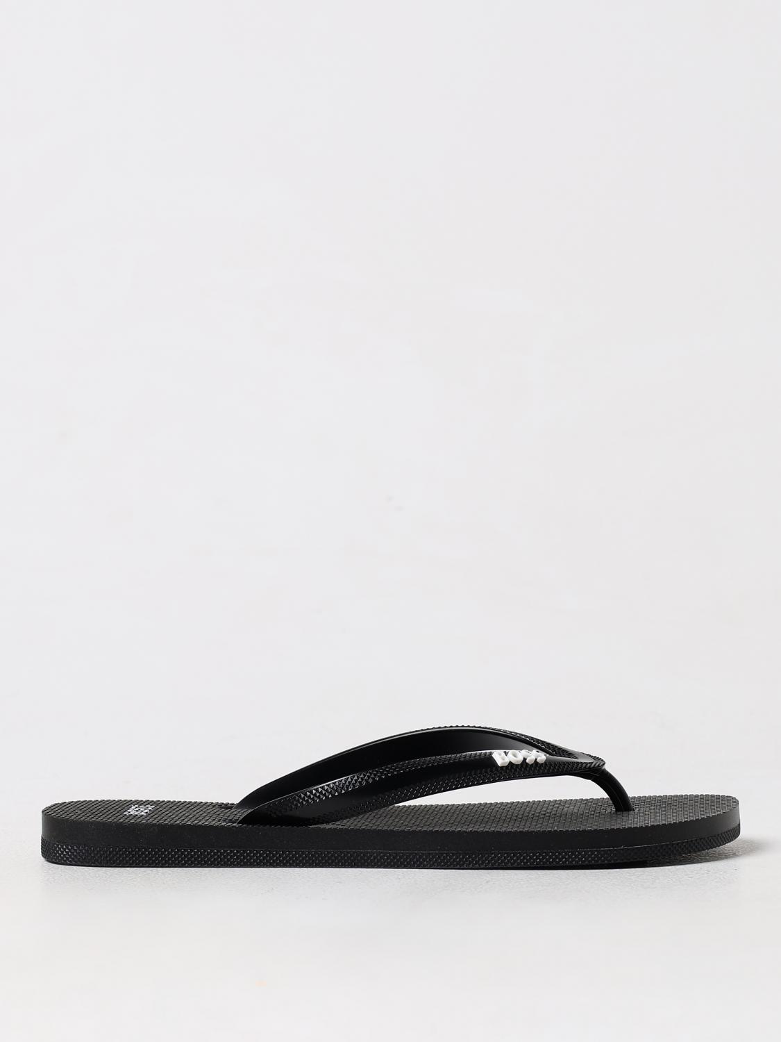 BOSS: Sandals men - Black | Boss sandals 50498208 online at GIGLIO.COM