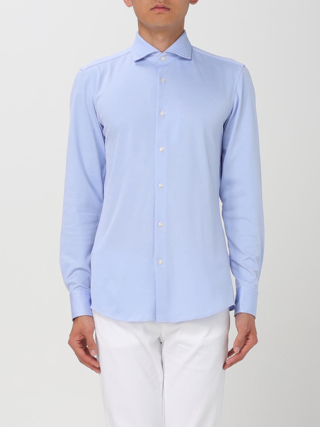 Shop Hugo Boss Shirt Boss Men Color Blue