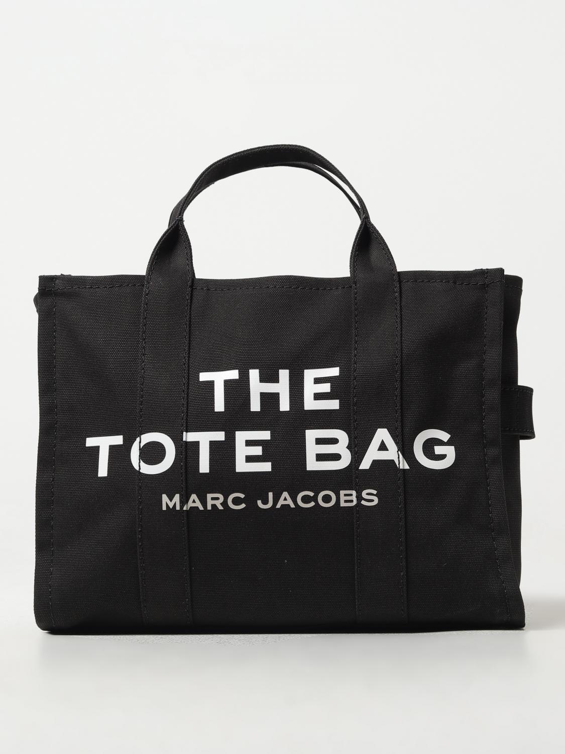 Marc Jacobs The Small Tote Bag Canvas In Black