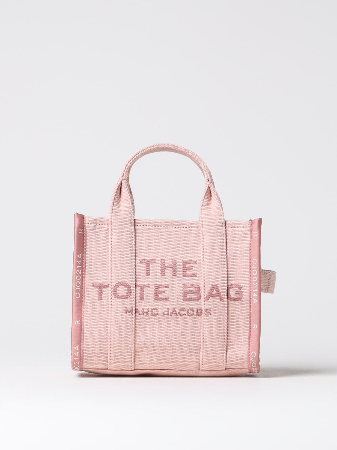 Marc Jacobs The Big Travel Tote With Printed Profiles In Pink