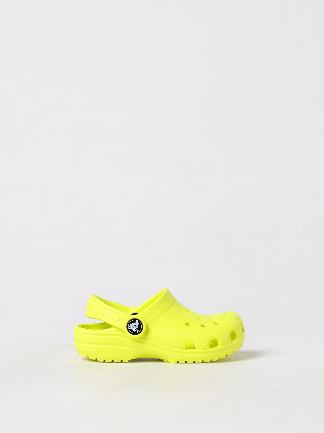 Shop Crocs Shoes  Kids Color Yellow