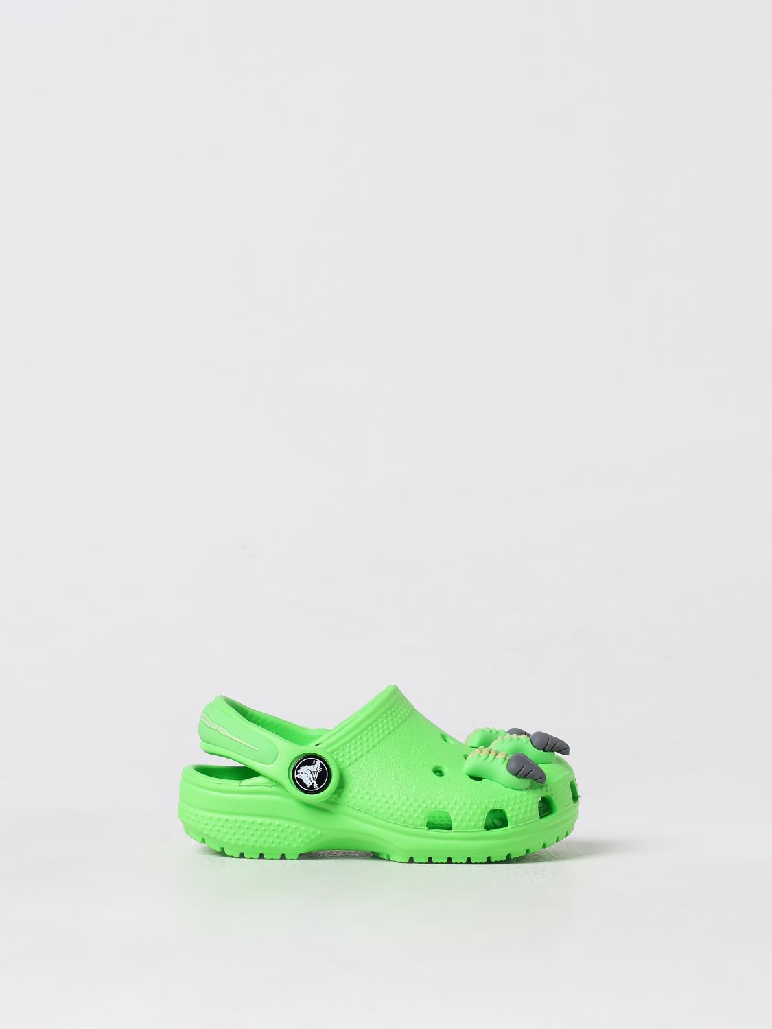 Crocs Shoes Kids Color Green In Green