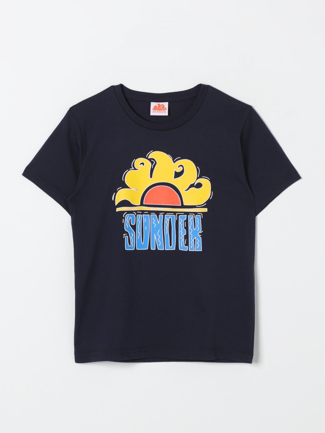 Sundek T-shirt  Kids Color Blue In Blue