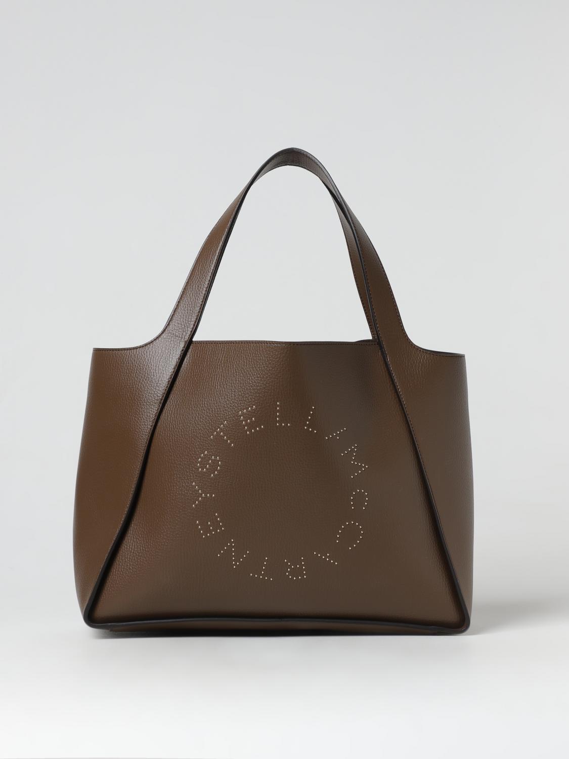 Shop Stella Mccartney Shoulder Bag  Woman Color Brown