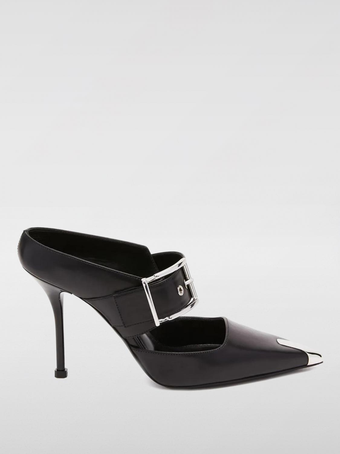 High Heel Shoes ALEXANDER MCQUEEN Woman color Black